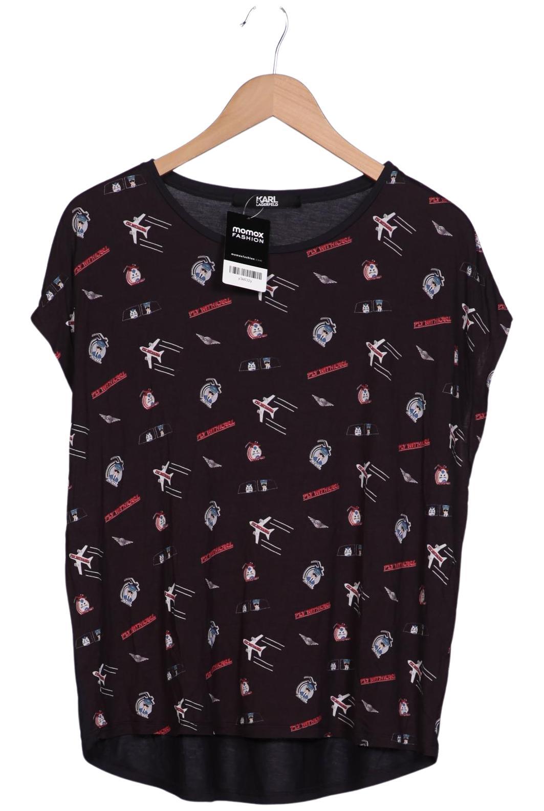 

Karl by Karl Lagerfeld Damen T-Shirt, schwarz, Gr. 44