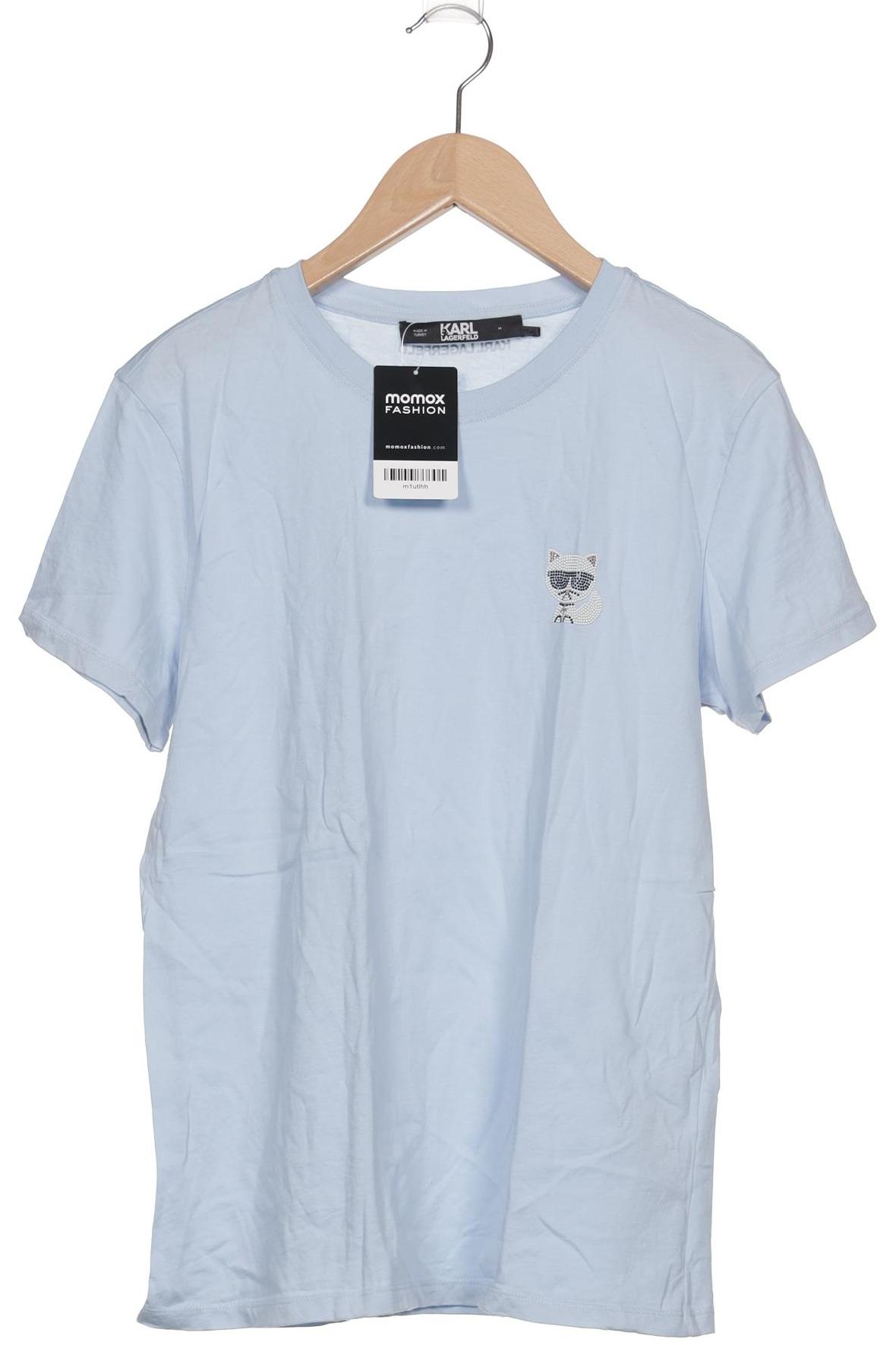 

Karl by Karl Lagerfeld Damen T-Shirt, hellblau, Gr. 38