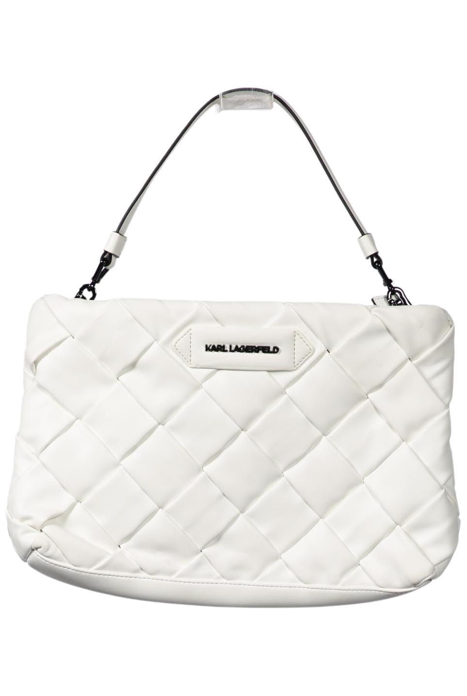 

Karl by Karl Lagerfeld Damen Handtasche, weiß, Gr.