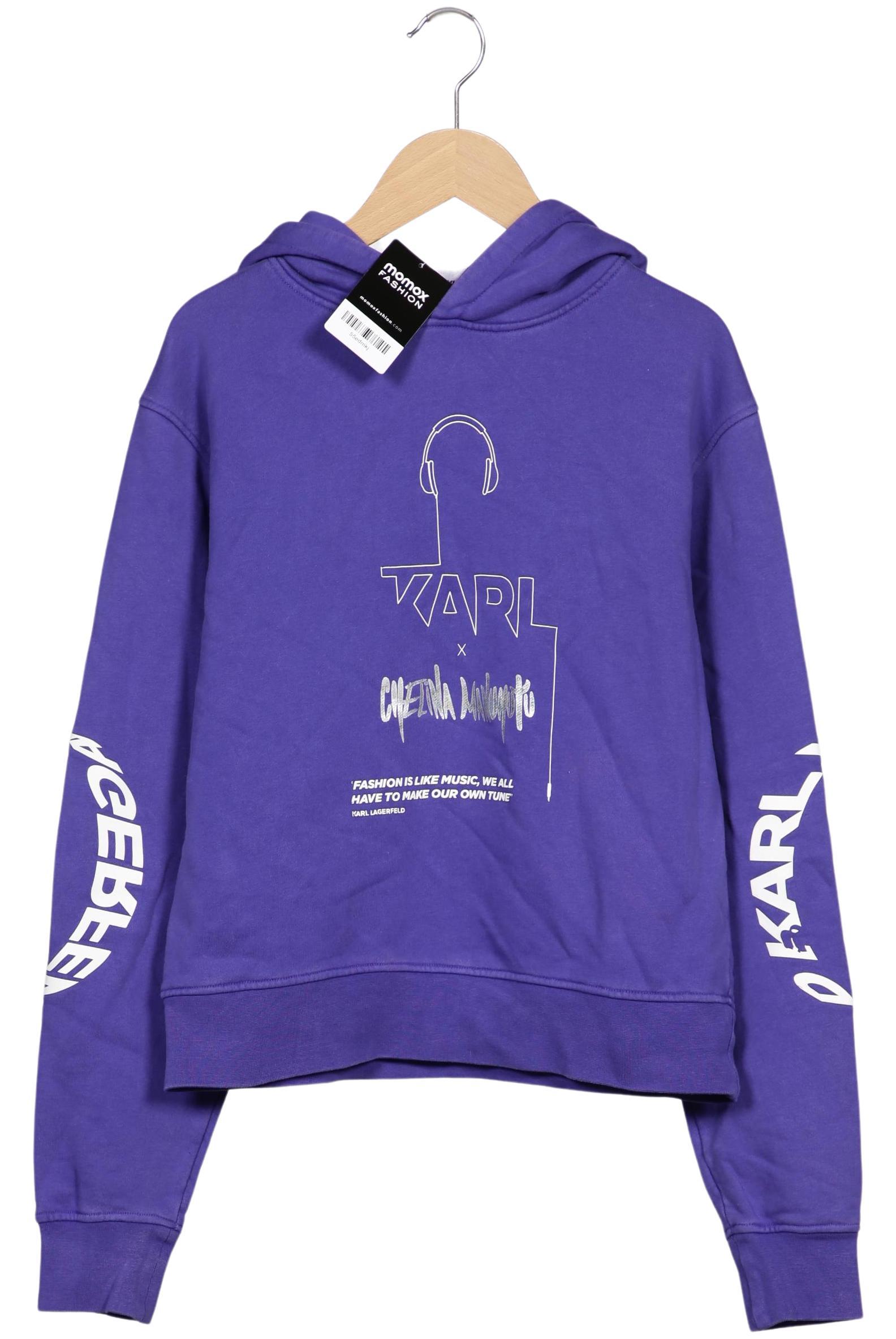 

Karl by Karl Lagerfeld Damen Kapuzenpullover, flieder, Gr. 36
