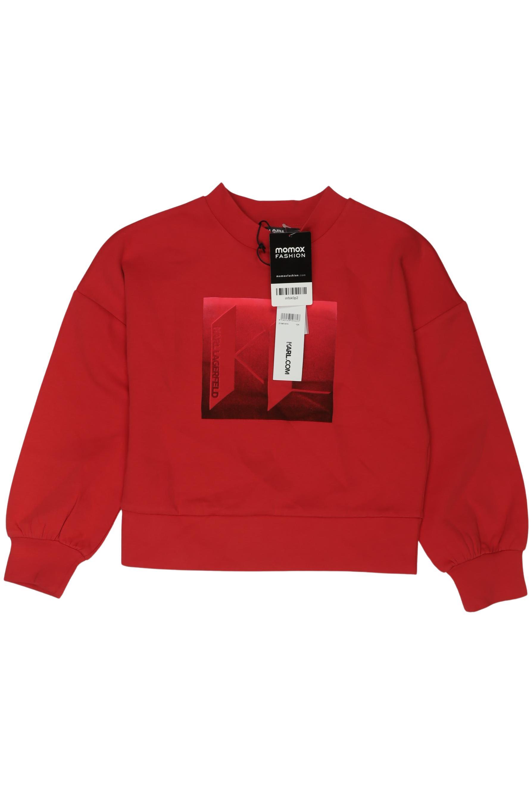 

Karl by Karl Lagerfeld Mädchen Hoodies & Sweater, rot, Gr. 134