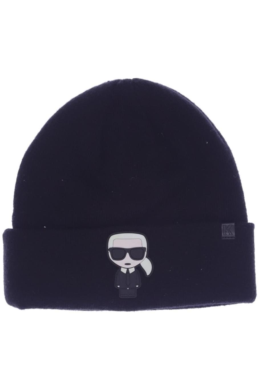 

Karl by Karl Lagerfeld Damen Hut/Mütze, schwarz, Gr. uni