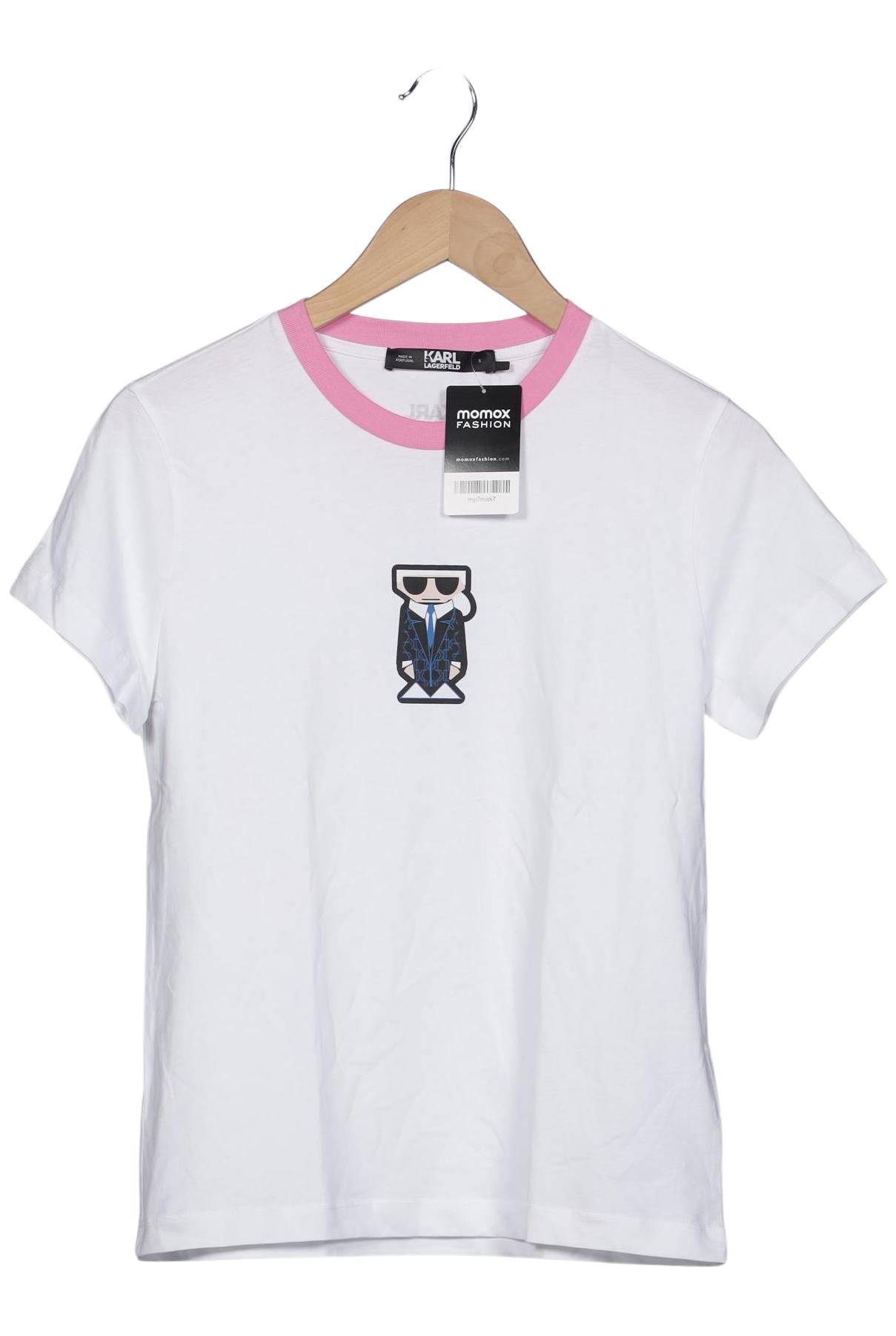 

Karl by Karl Lagerfeld Damen T-Shirt, weiß, Gr. 36