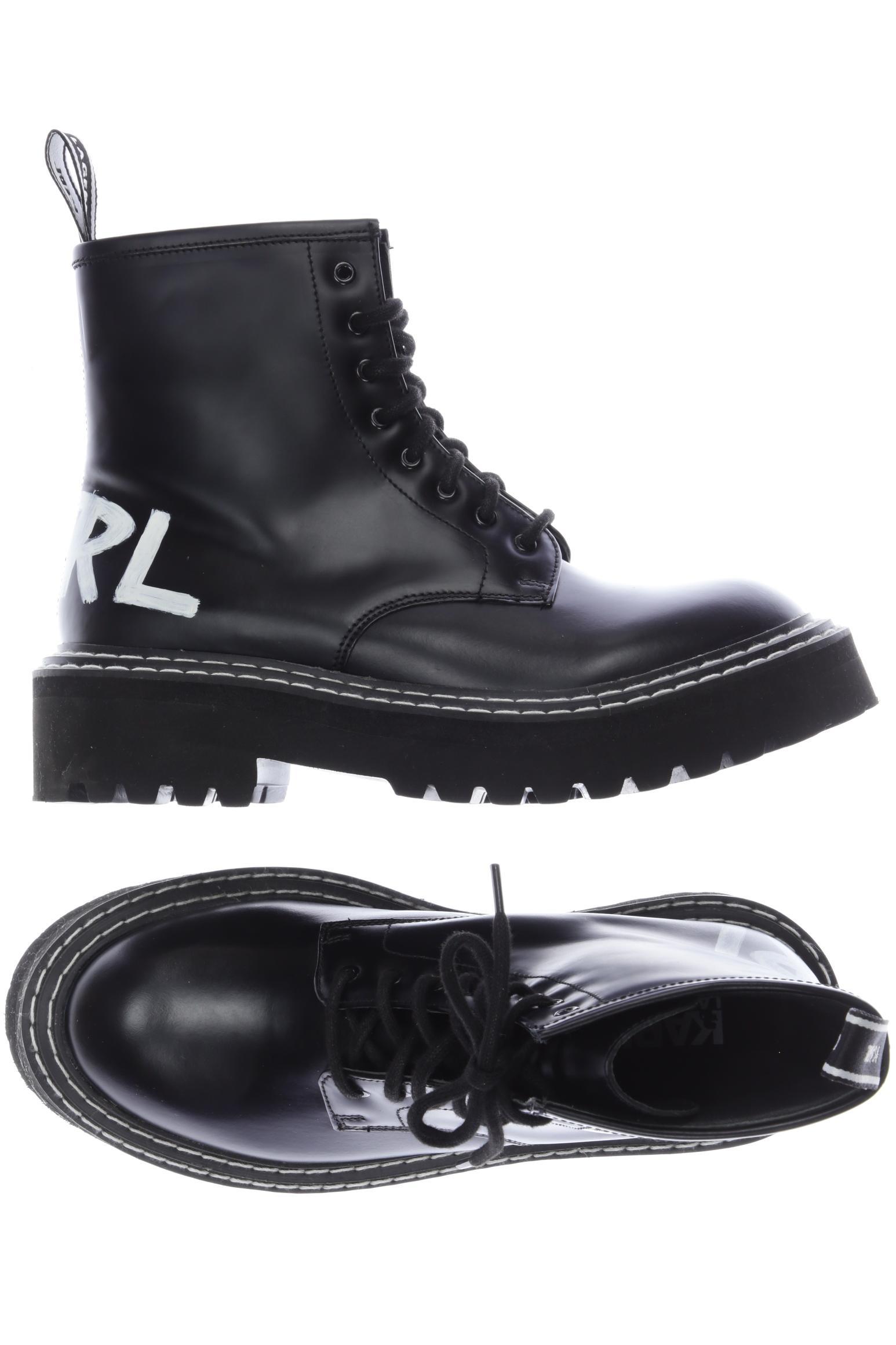 

Karl by Karl Lagerfeld Damen Stiefelette, schwarz, Gr. 38
