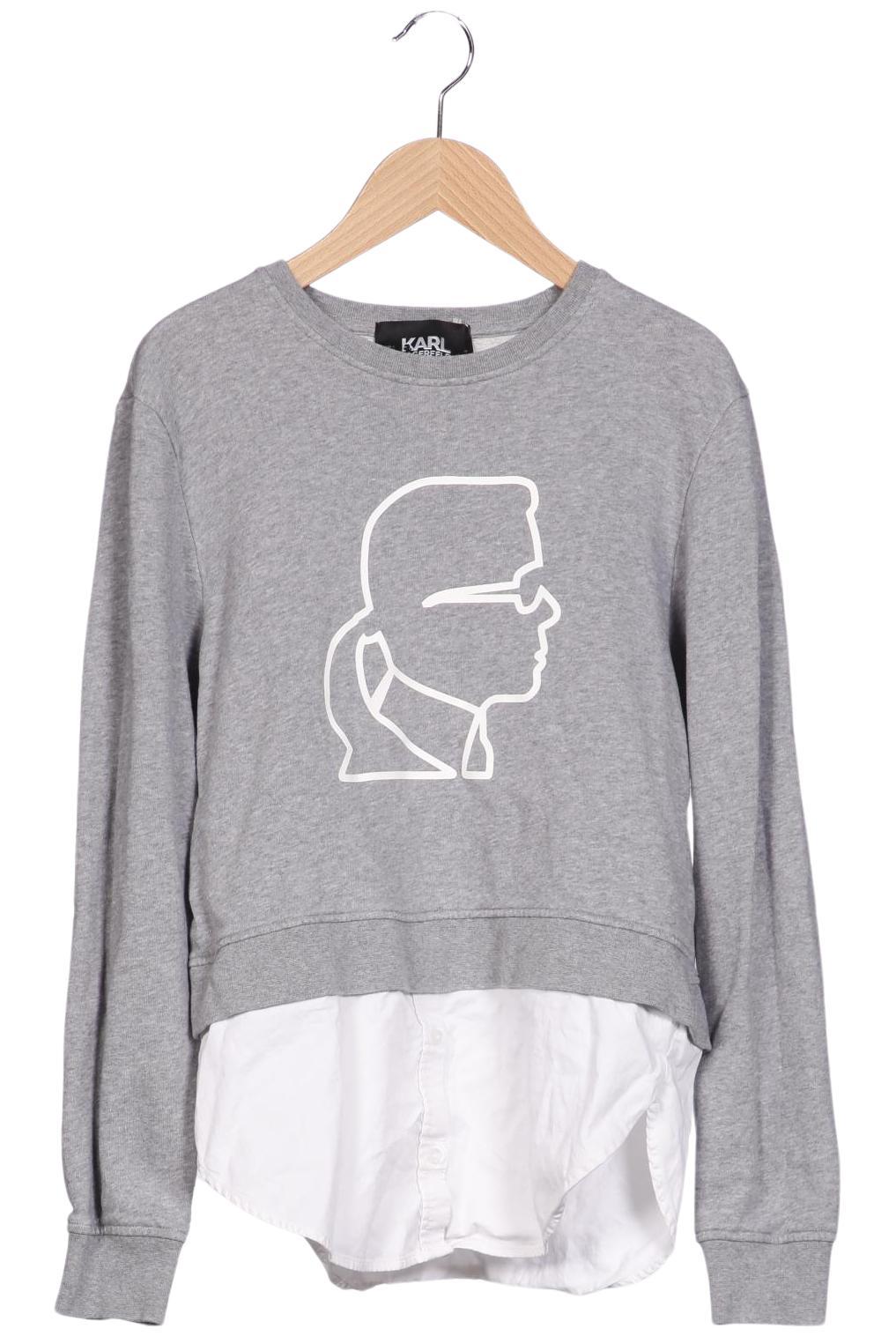 

Karl by Karl Lagerfeld Damen Sweatshirt, grau, Gr. 38