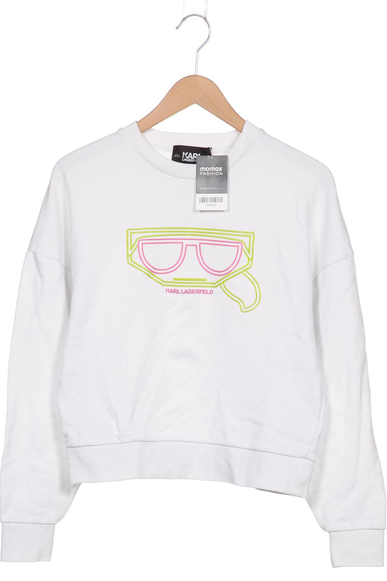 

Karl by Karl Lagerfeld Damen Sweatshirt, weiß, Gr. 36