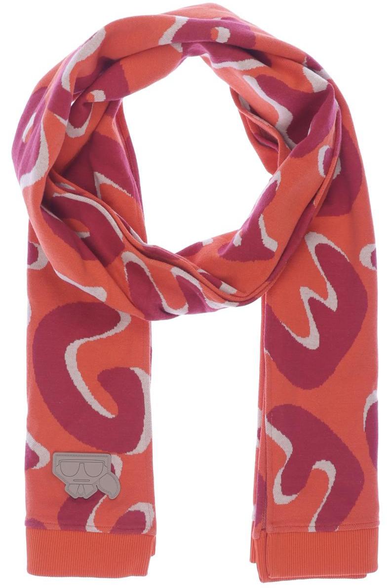 

Karl by Karl Lagerfeld Damen Schal, orange, Gr.