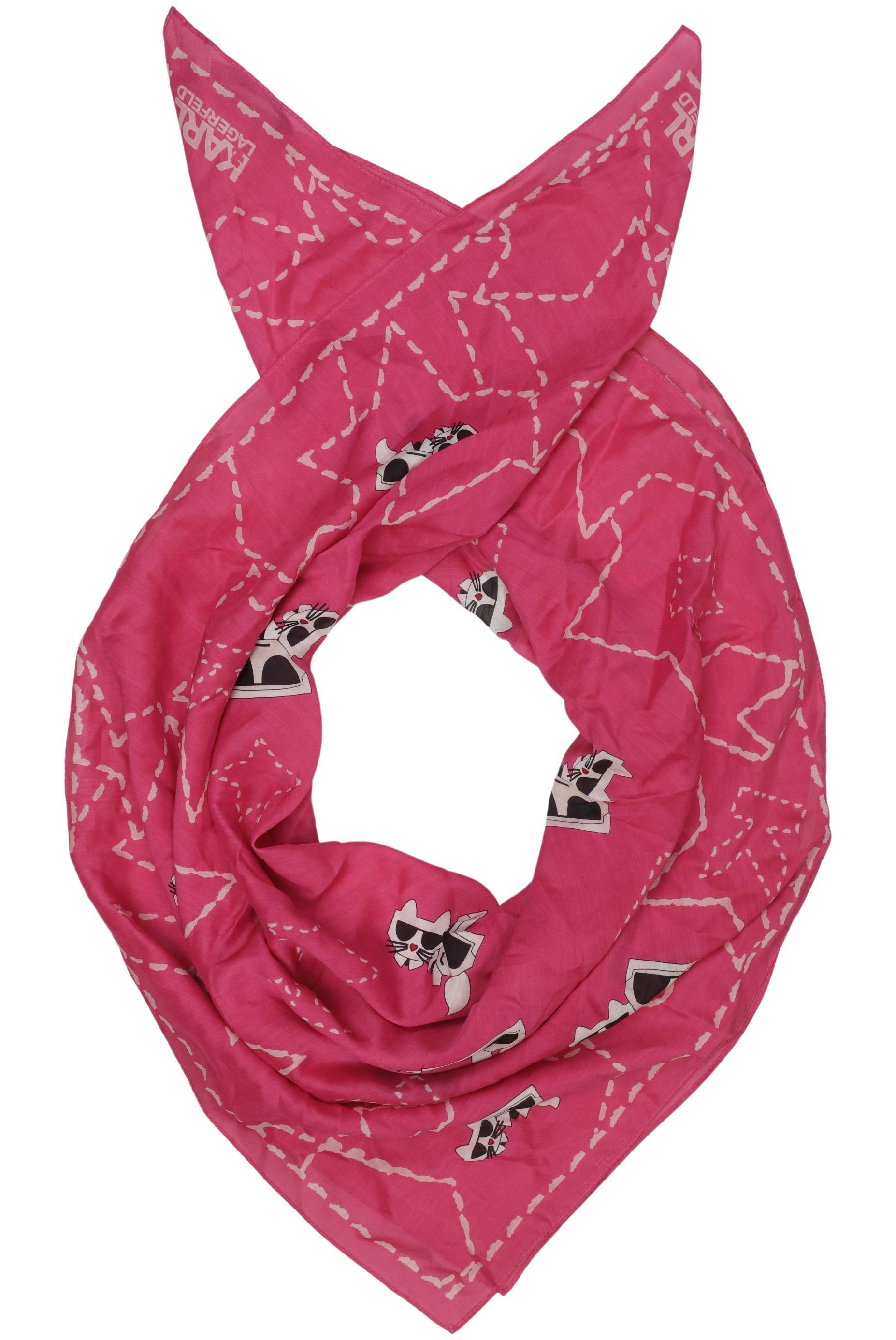 

Karl by Karl Lagerfeld Damen Schal, pink, Gr.