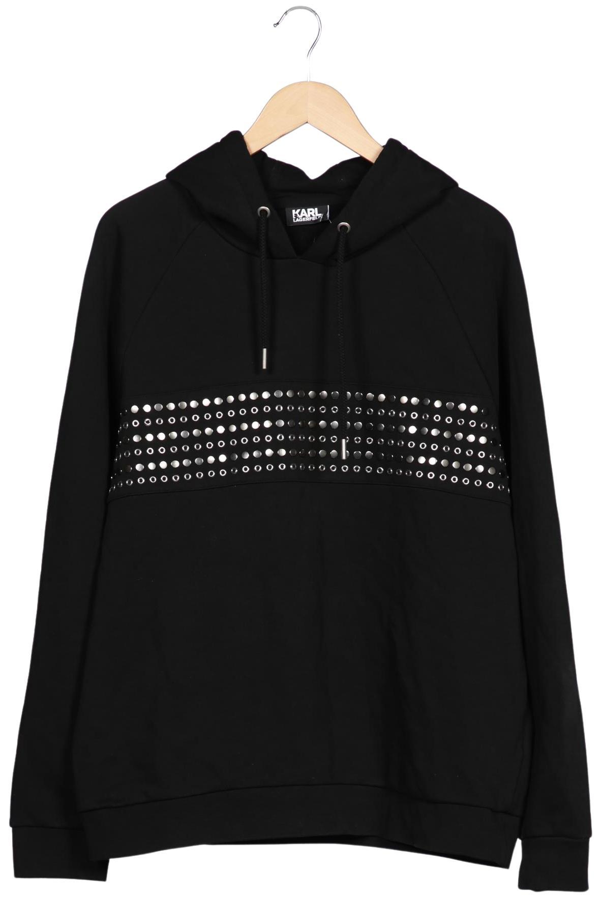 

Karl by Karl Lagerfeld Herren Kapuzenpullover, schwarz, Gr. 54