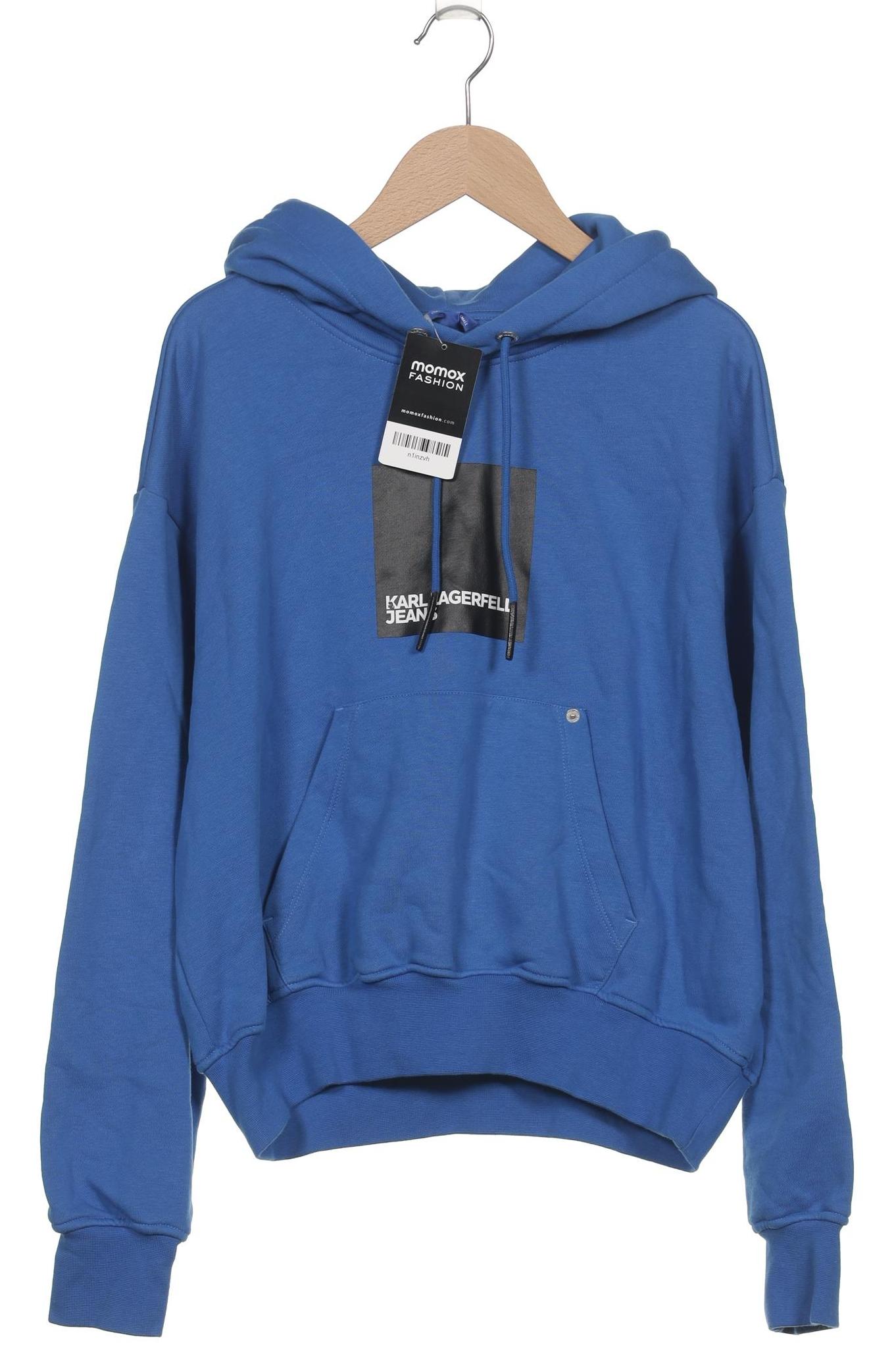 

Karl by Karl Lagerfeld Damen Kapuzenpullover, blau, Gr. 36