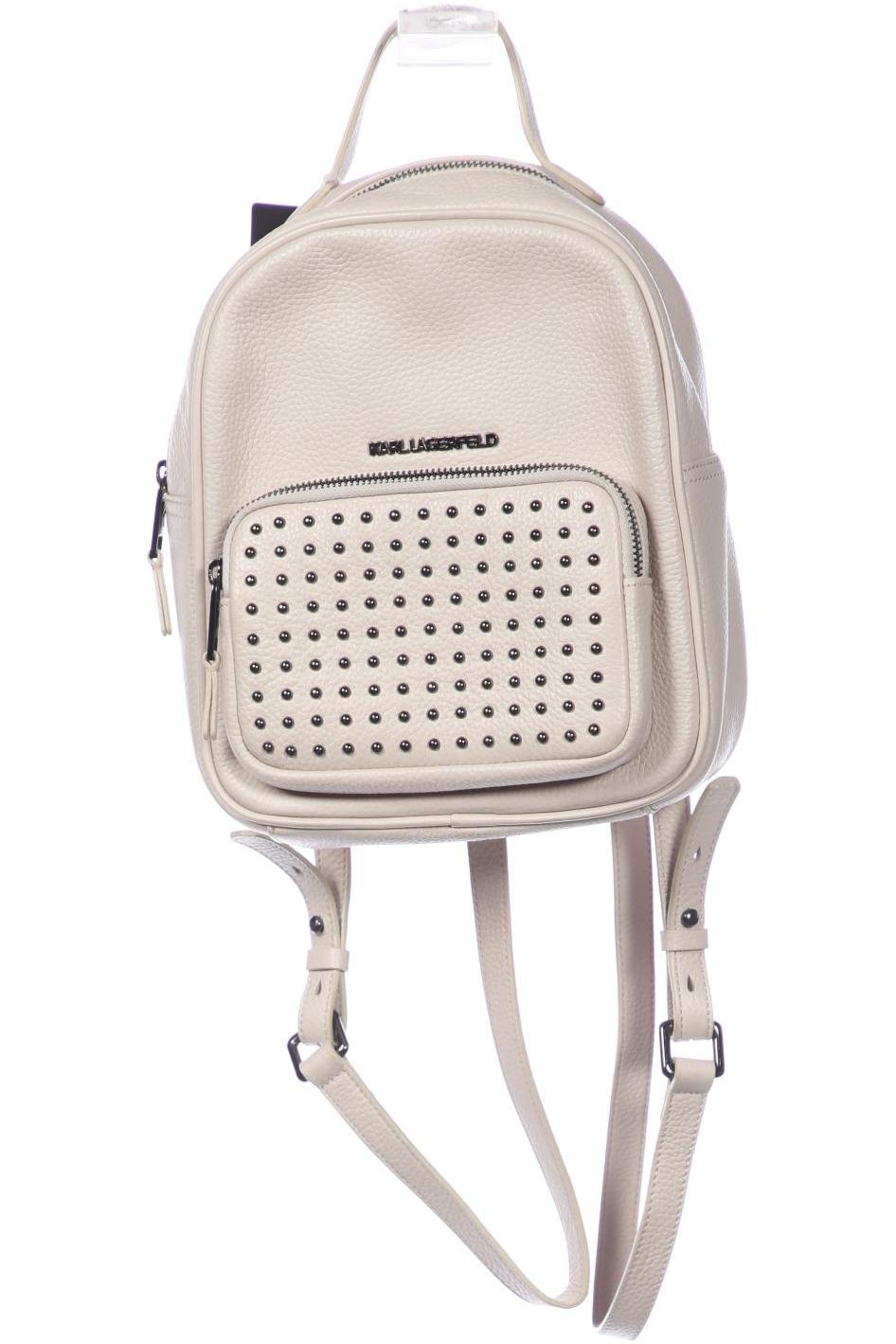 

Karl by Karl Lagerfeld Damen Rucksack, beige, Gr.