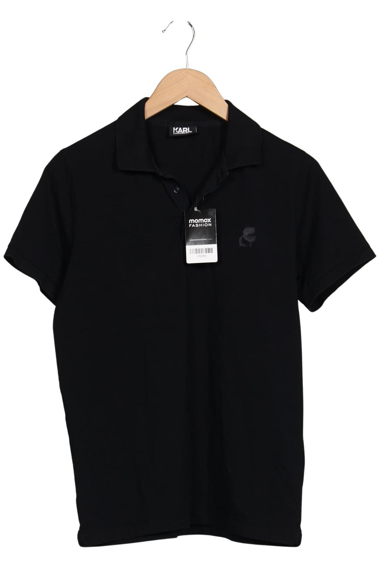 

Karl by Karl Lagerfeld Herren Poloshirt, schwarz, Gr. 48