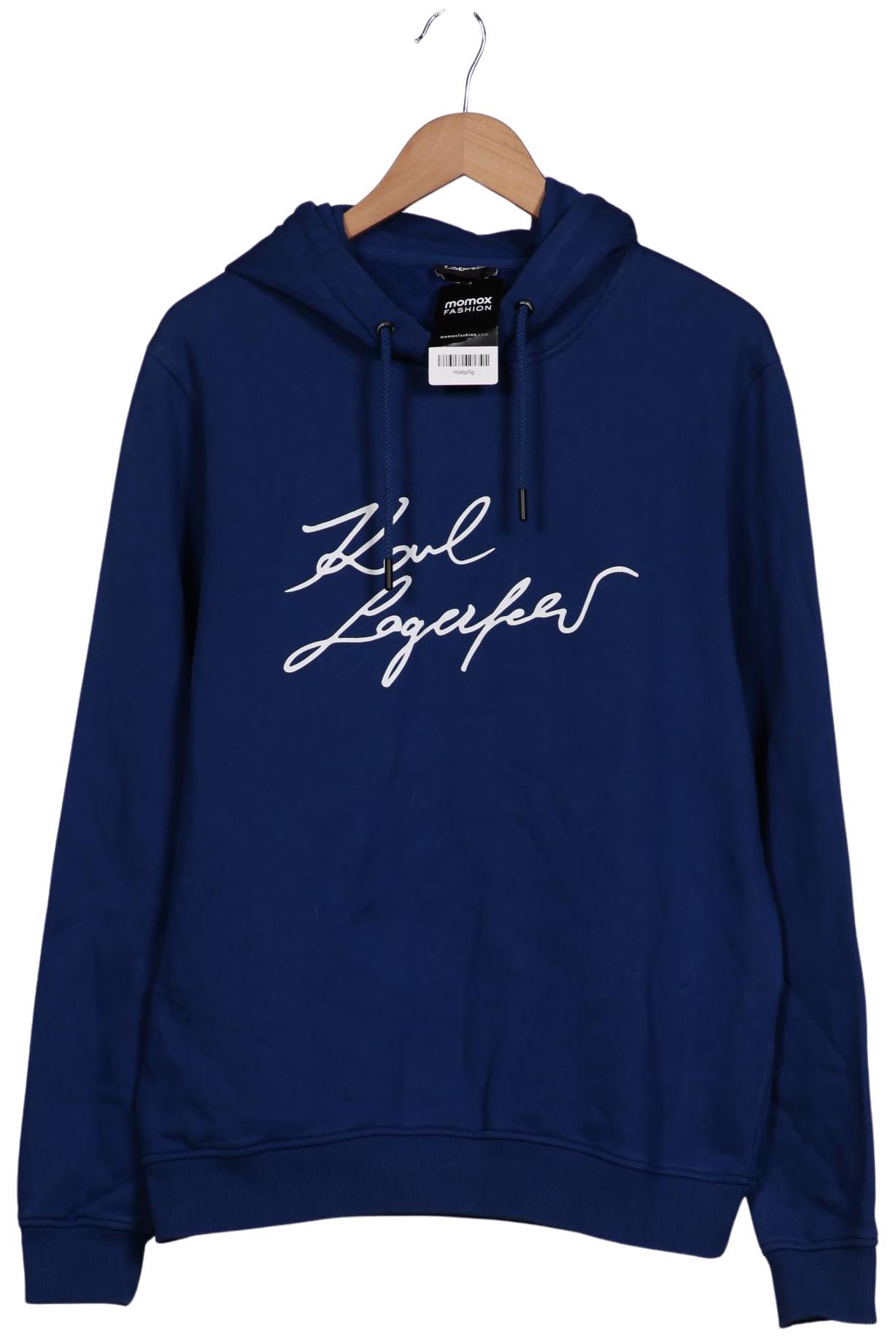 

Karl by Karl Lagerfeld Herren Kapuzenpullover, blau, Gr. 52
