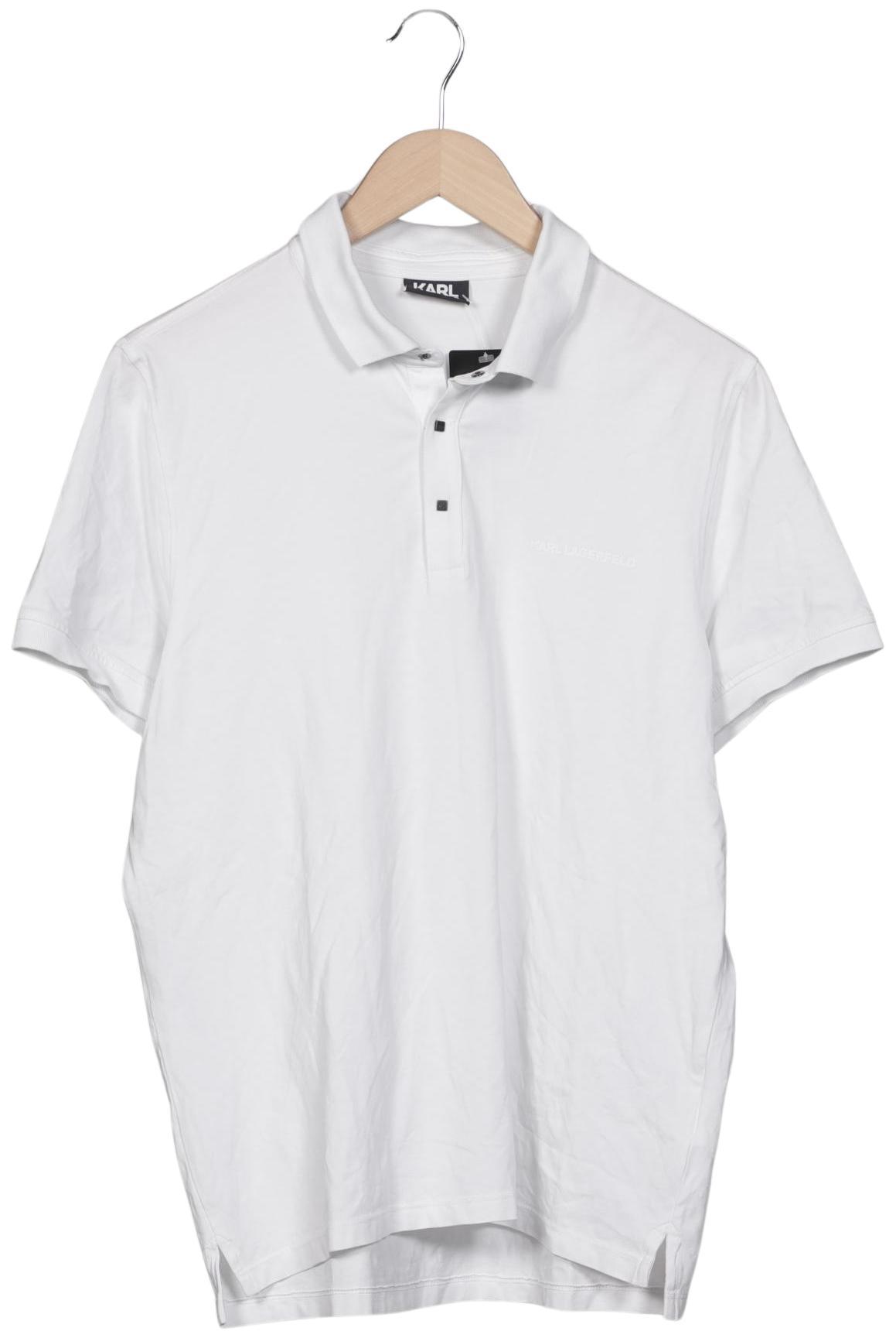 

Karl by Karl Lagerfeld Herren Poloshirt, weiß, Gr. 52