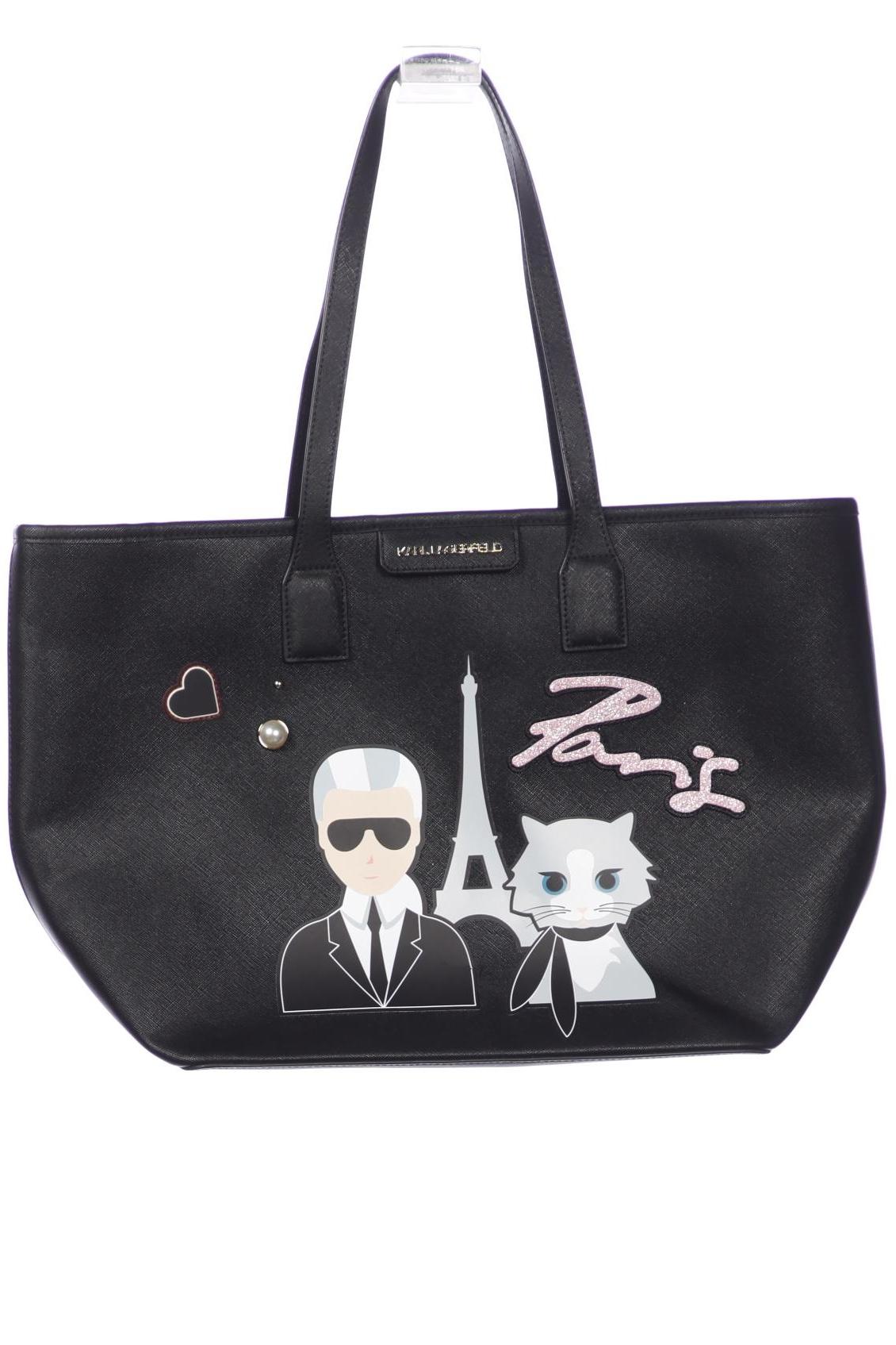 

Karl by Karl Lagerfeld Damen Handtasche, schwarz, Gr.
