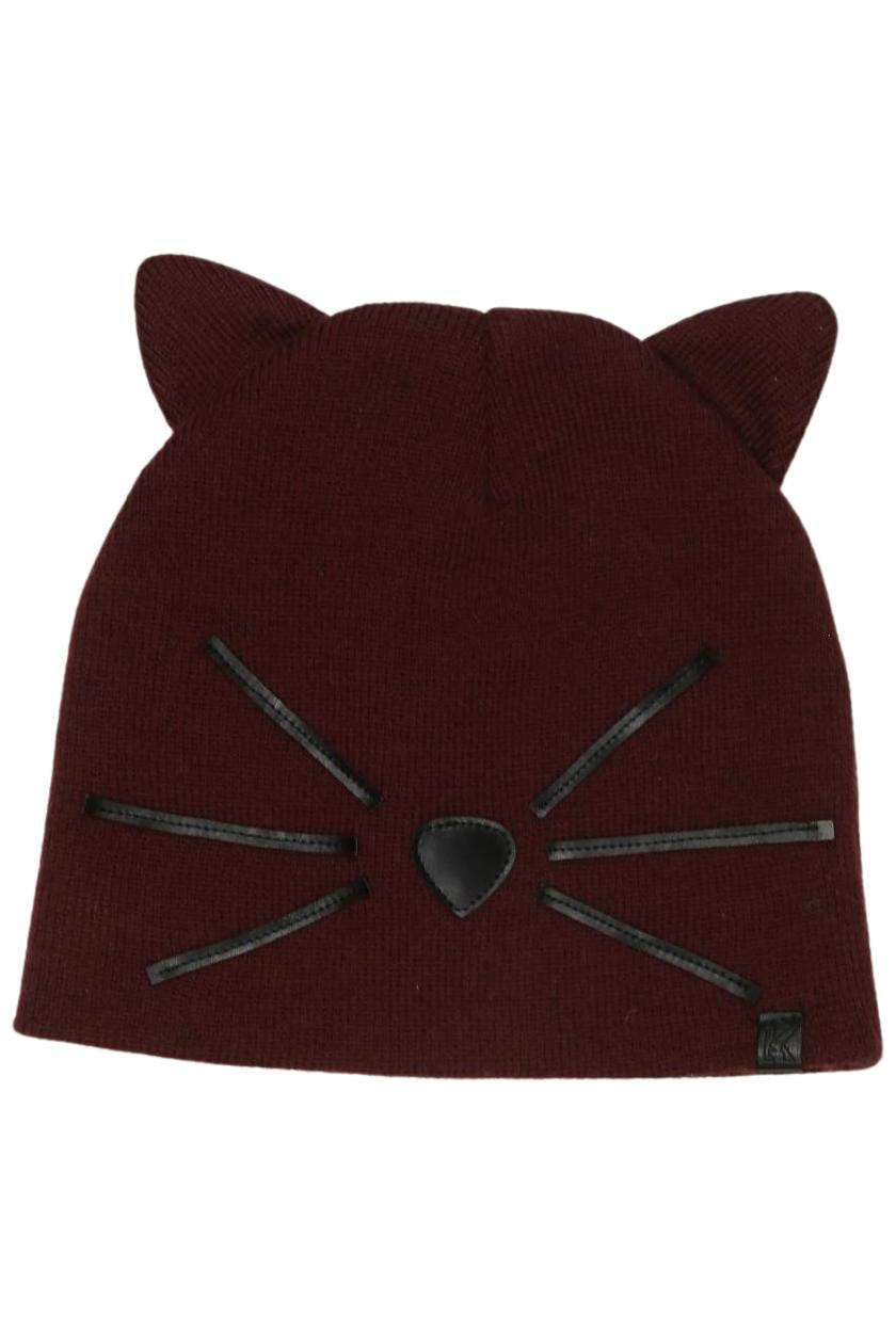 

Karl by Karl Lagerfeld Damen Hut/Mütze, bordeaux, Gr. uni