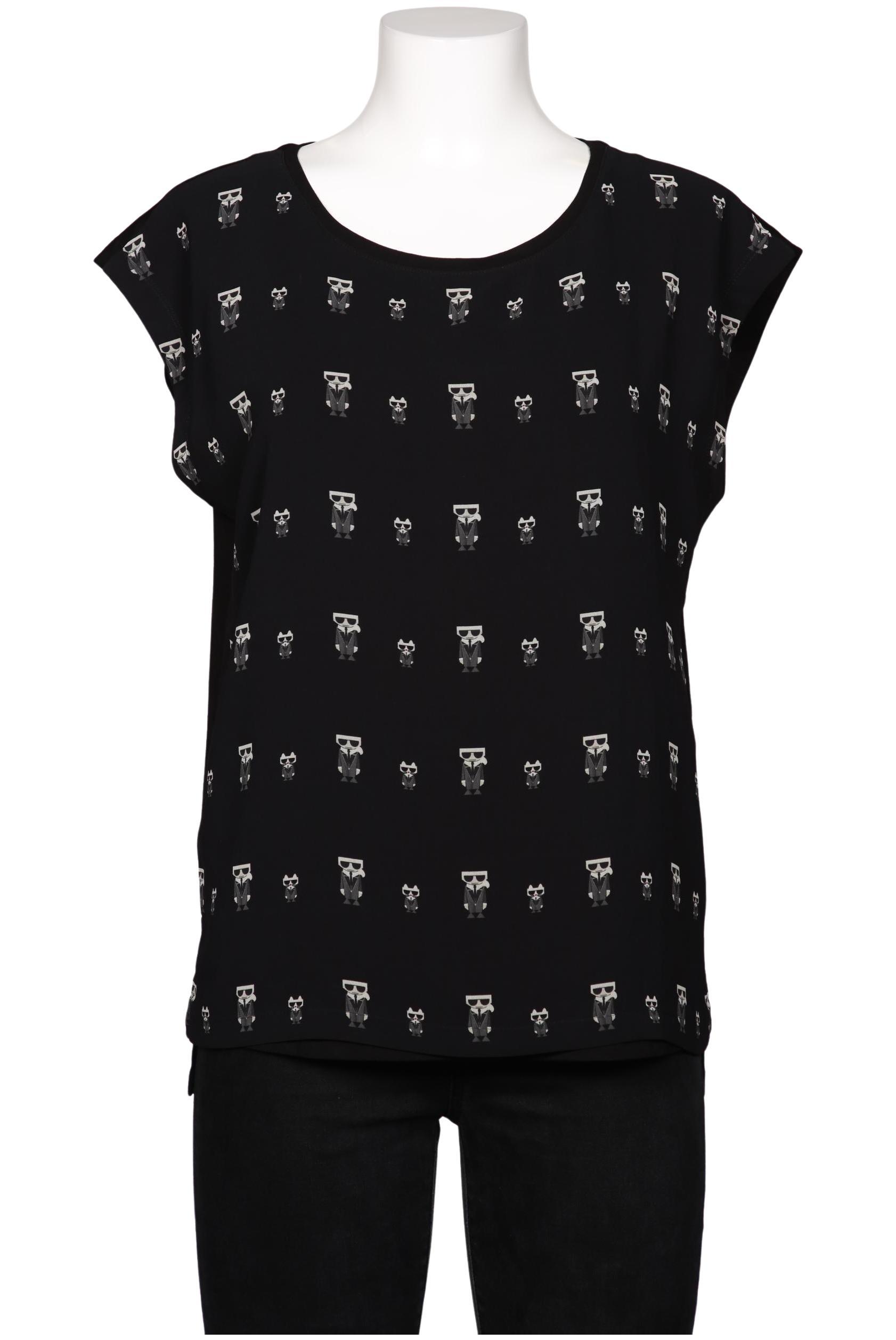 

Karl by Karl Lagerfeld Damen Bluse, schwarz, Gr. 38