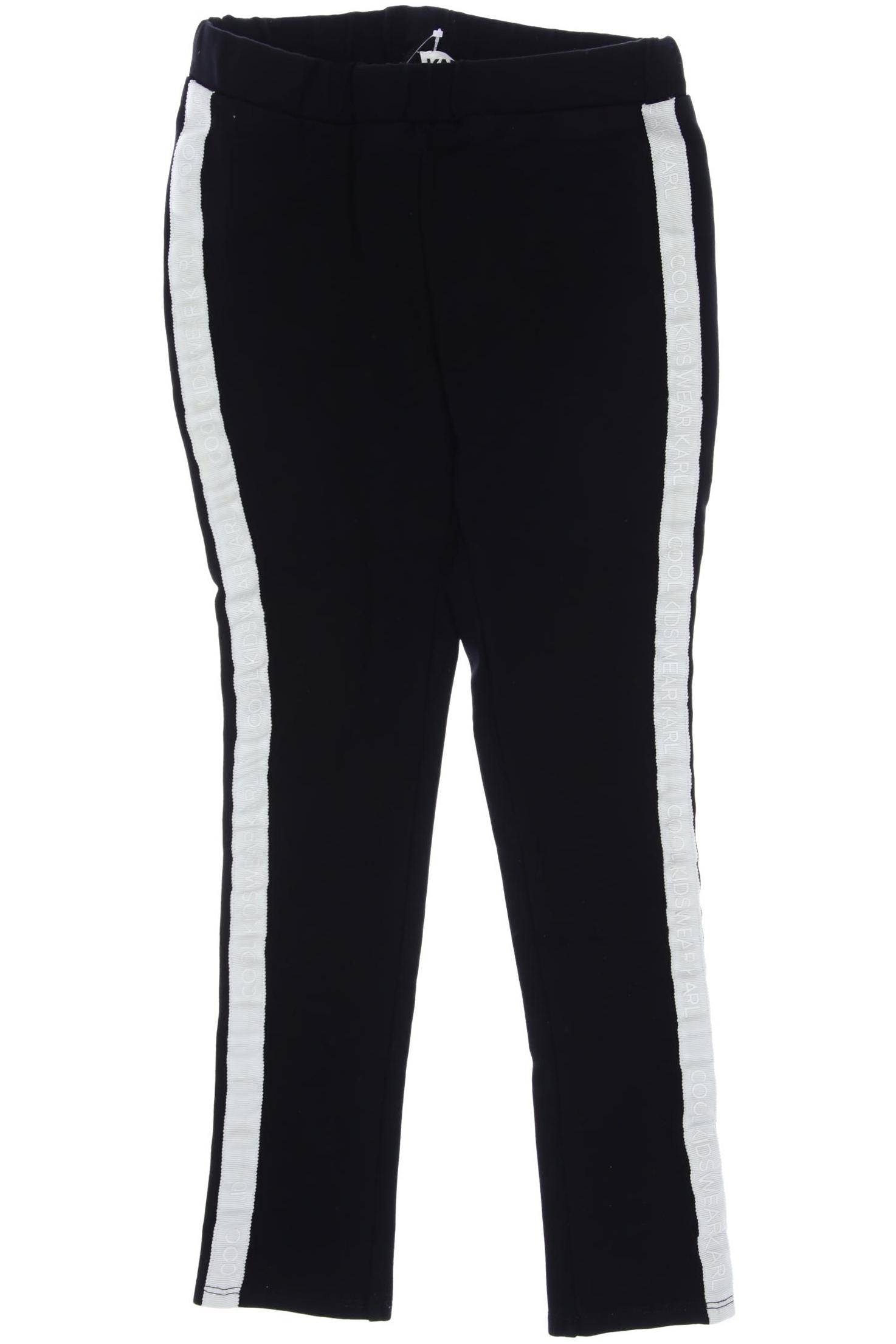 

Karl by Karl Lagerfeld Damen Stoffhose, schwarz, Gr. 134
