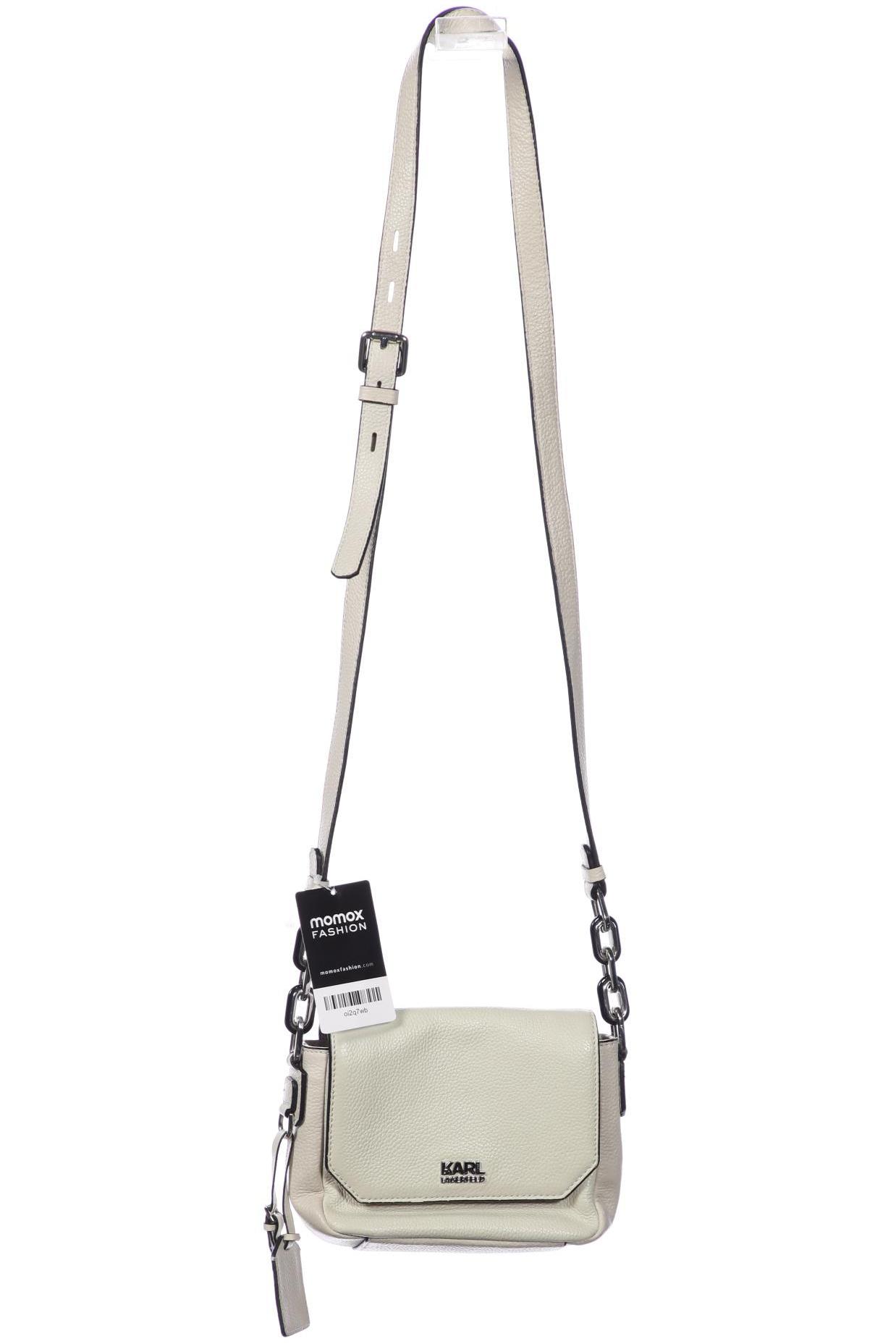 

Karl by Karl Lagerfeld Damen Handtasche, cremeweiß