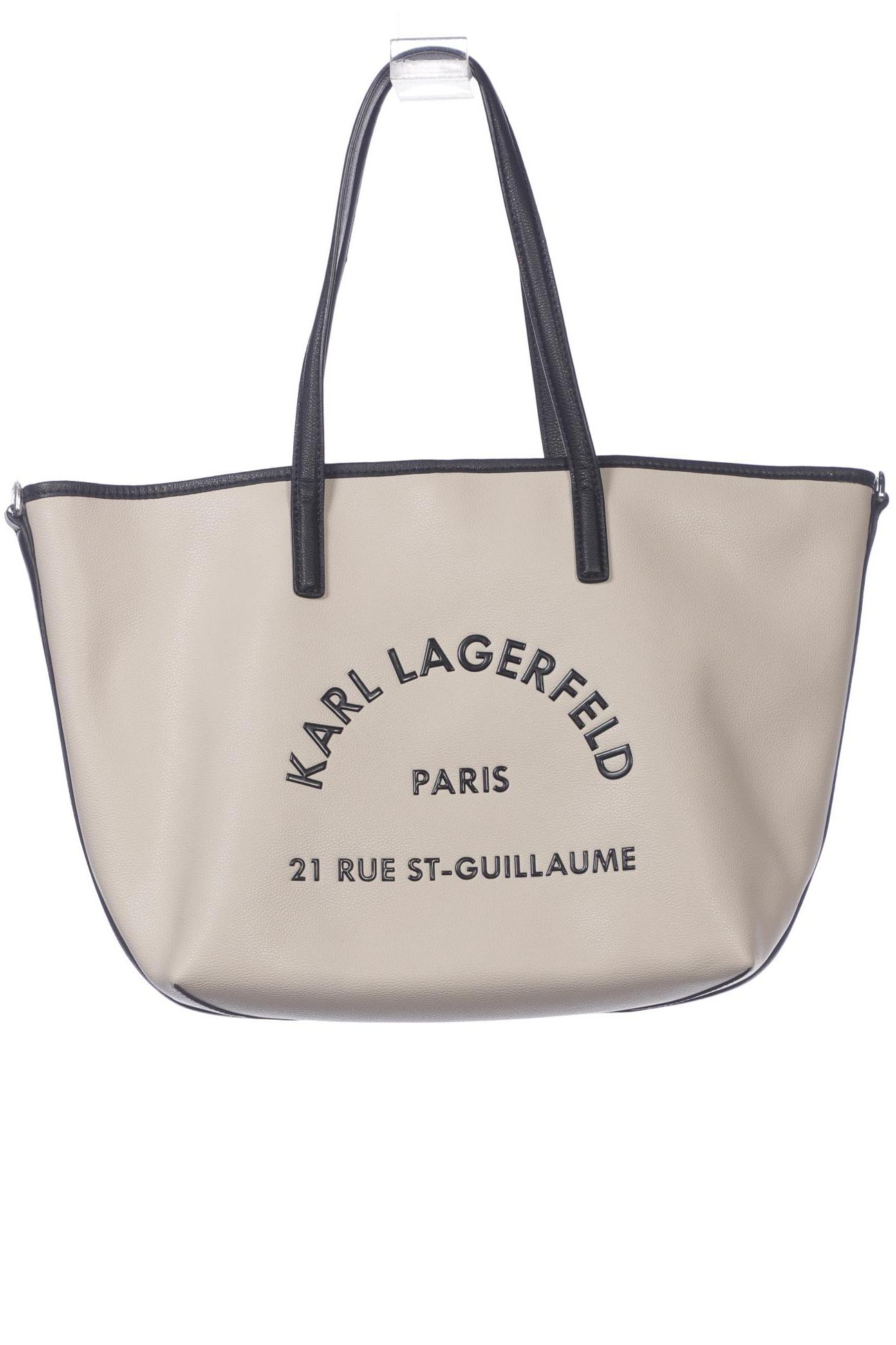 

Karl by Karl Lagerfeld Damen Handtasche, beige, Gr.
