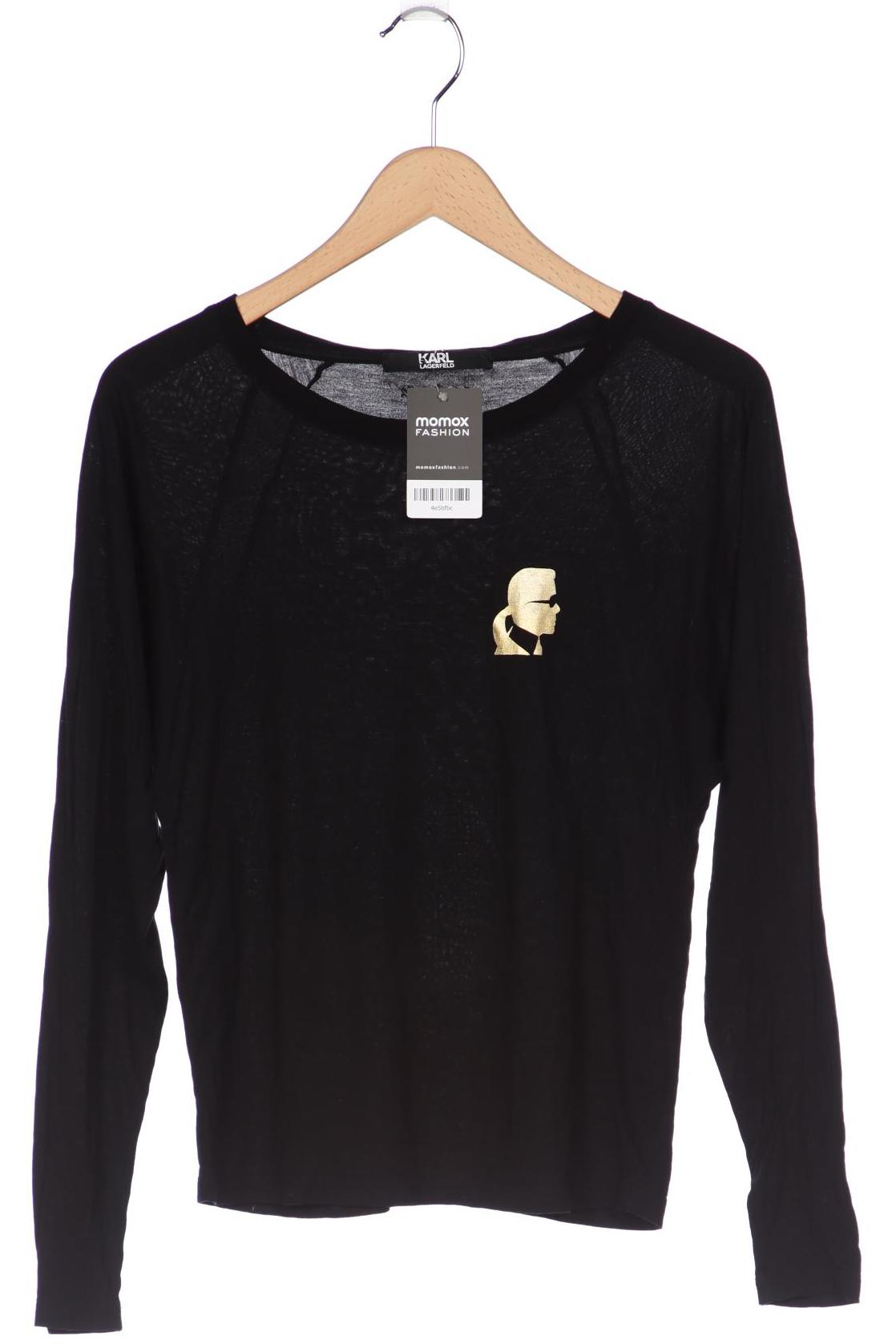 

Karl by Karl Lagerfeld Damen Langarmshirt, schwarz, Gr. 34