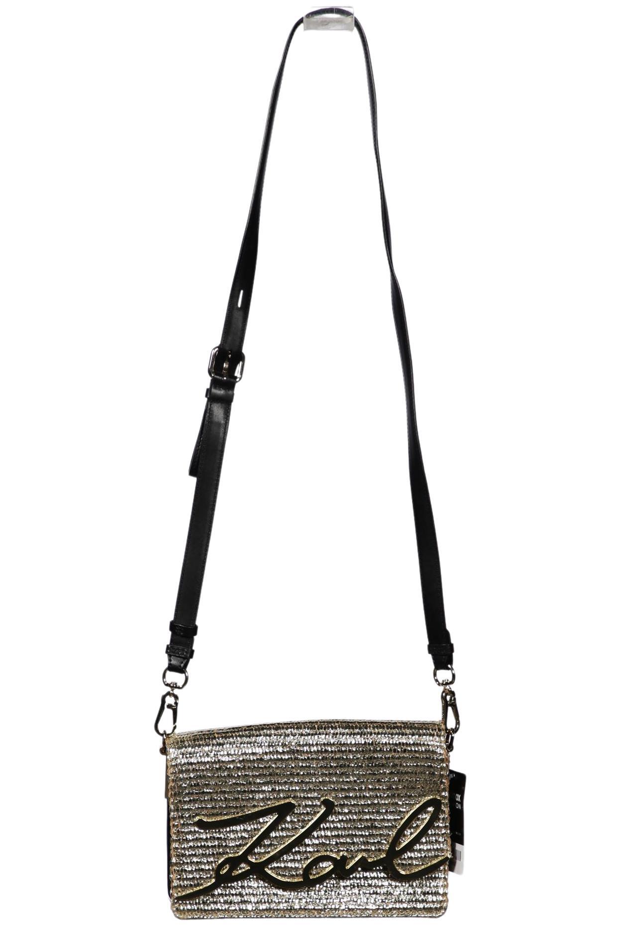 

Karl by Karl Lagerfeld Damen Handtasche, gold, Gr.