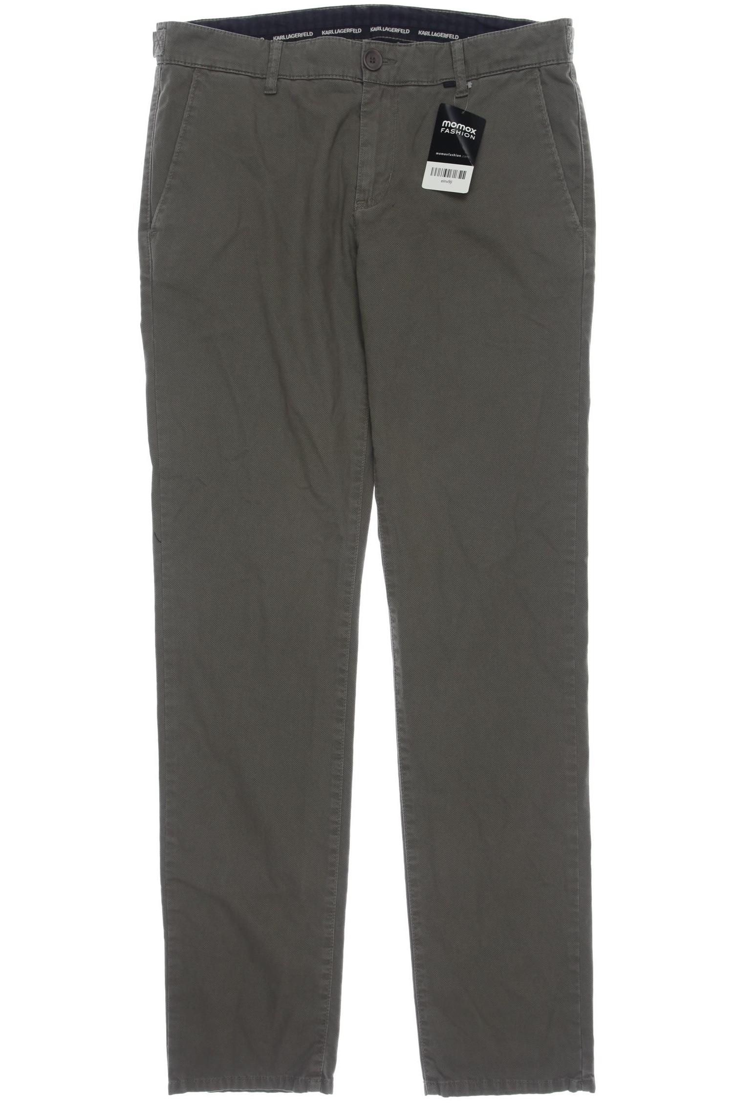 

Karl by Karl Lagerfeld Herren Stoffhose, grau, Gr. 34