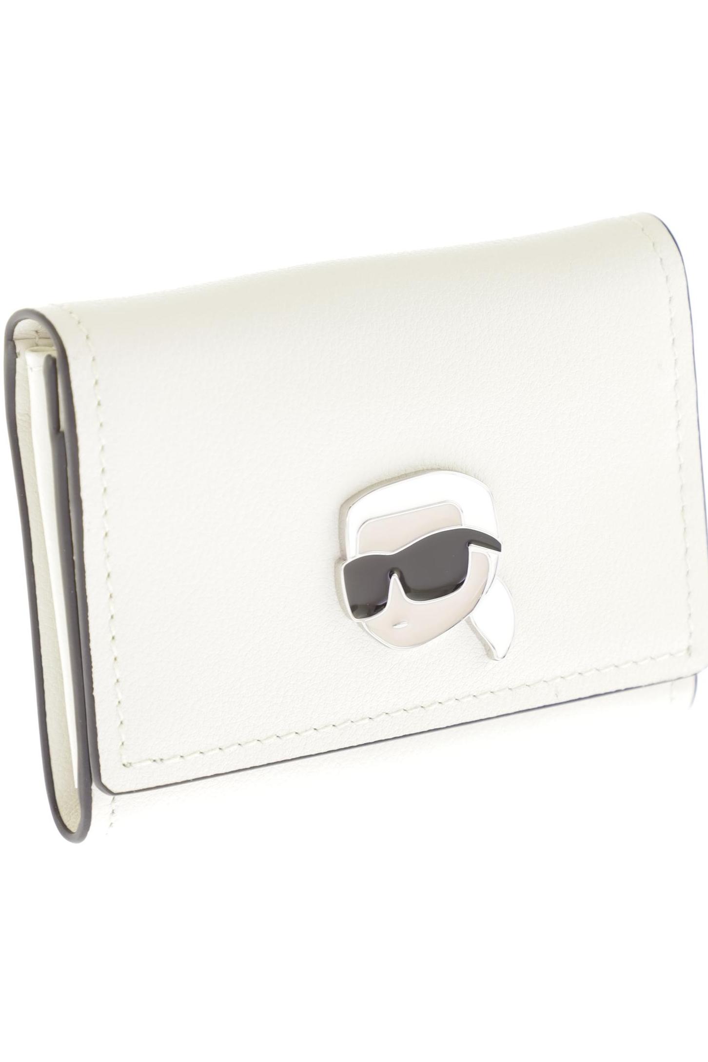

Karl by Karl Lagerfeld Damen Portemonnaie, cremeweiß, Gr.