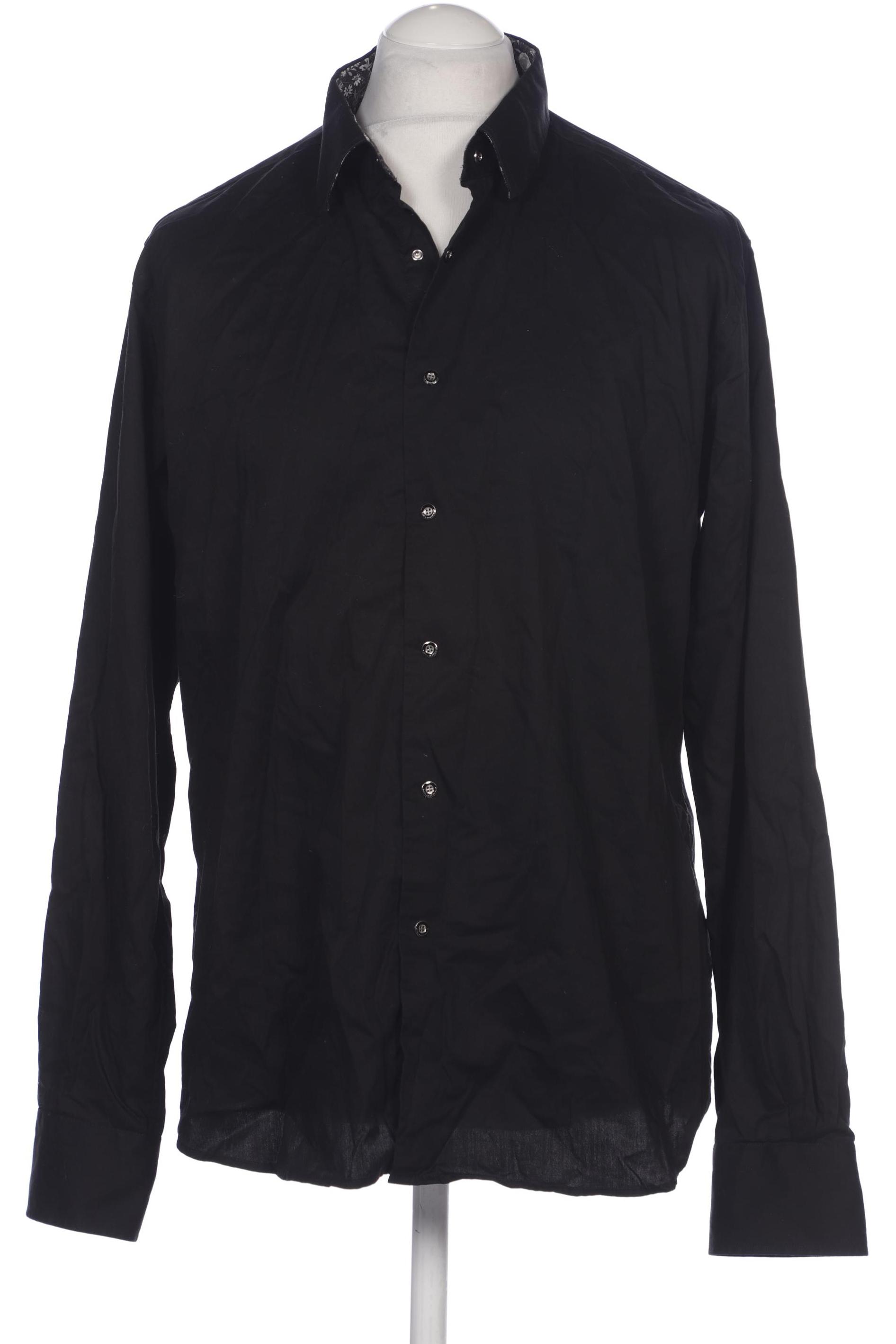 

Karl by Karl Lagerfeld Herren Hemd, schwarz, Gr. 44