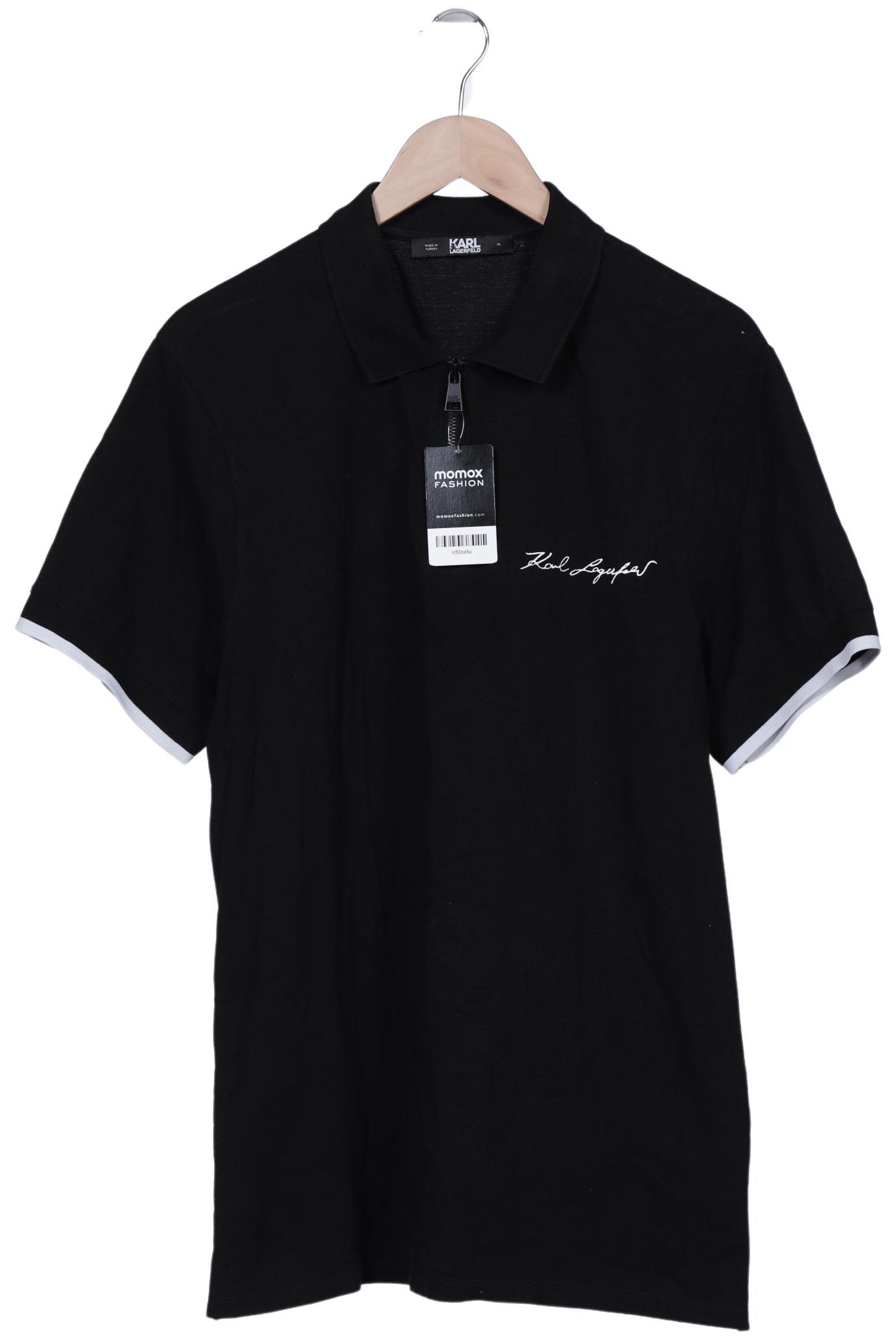 

Karl by Karl Lagerfeld Herren Poloshirt, schwarz, Gr. 54