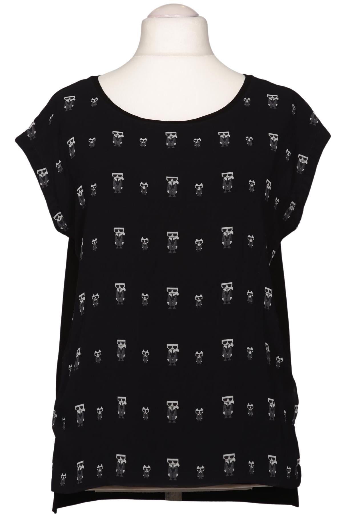 

Karl by Karl Lagerfeld Damen Bluse, schwarz, Gr. 42