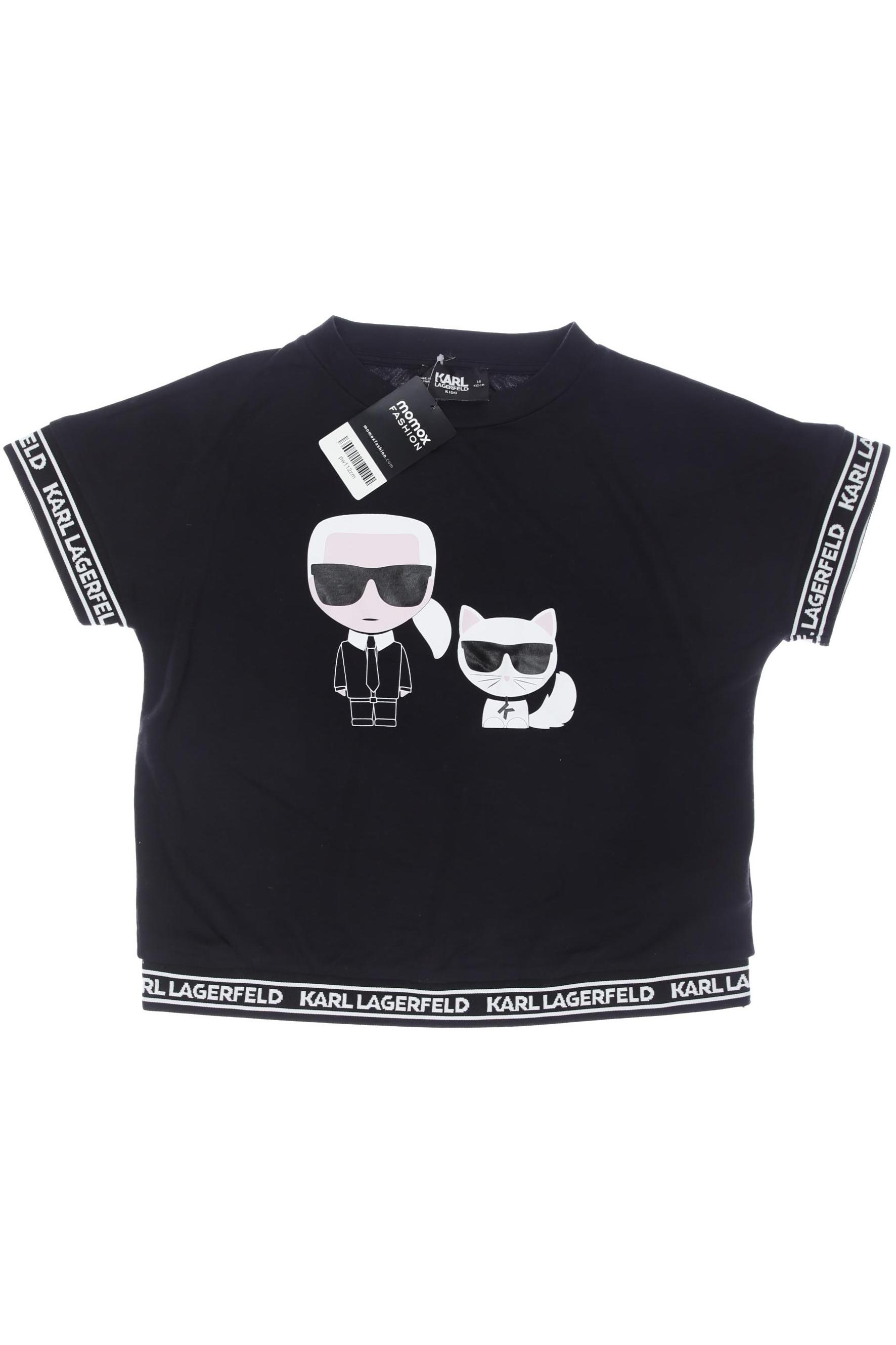 

Karl by Karl Lagerfeld Damen T-Shirt, schwarz, Gr. 152