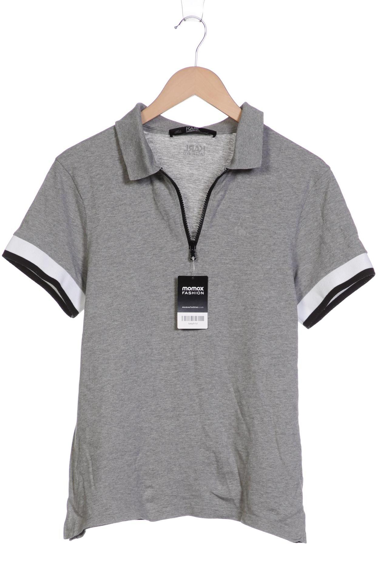 

Karl by Karl Lagerfeld Herren Poloshirt, grau, Gr. 46