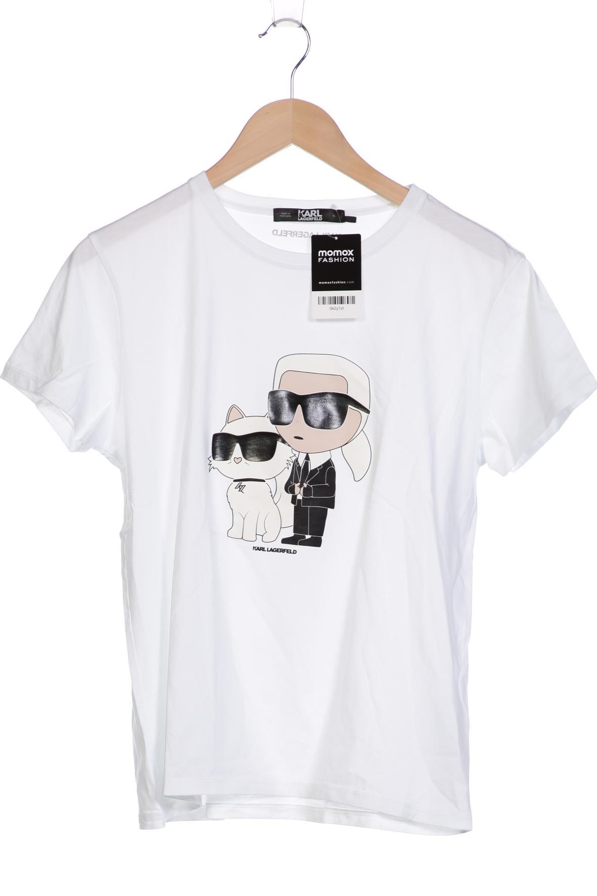

Karl by Karl Lagerfeld Damen T-Shirt, weiß, Gr. 44