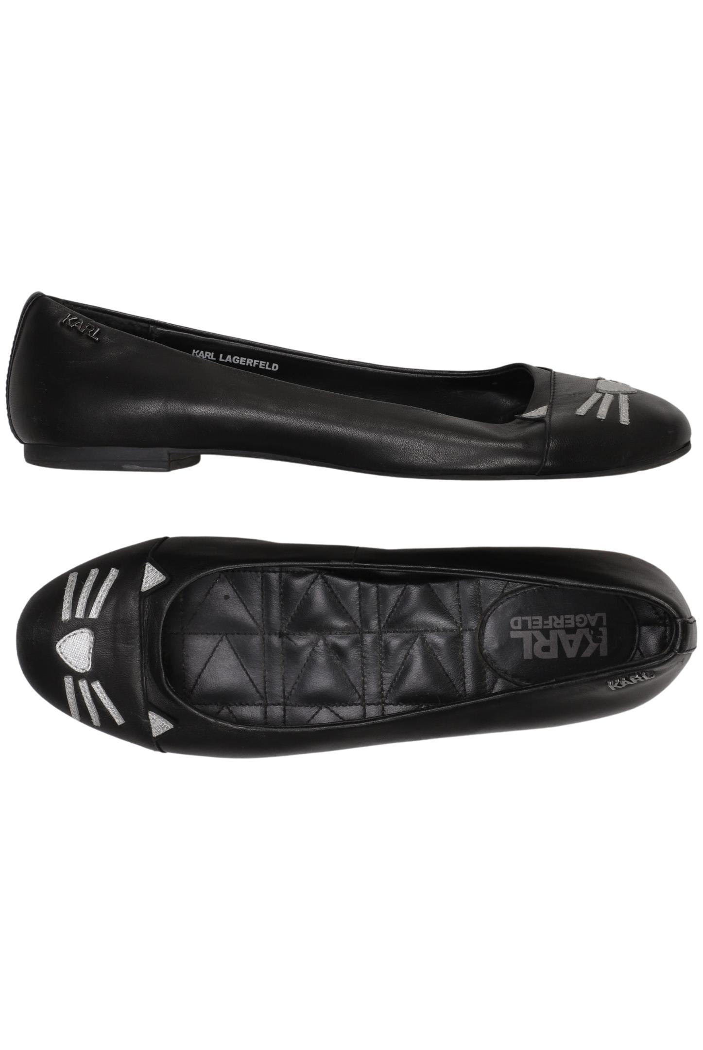 

Karl by Karl Lagerfeld Damen Ballerinas, schwarz, Gr. 38
