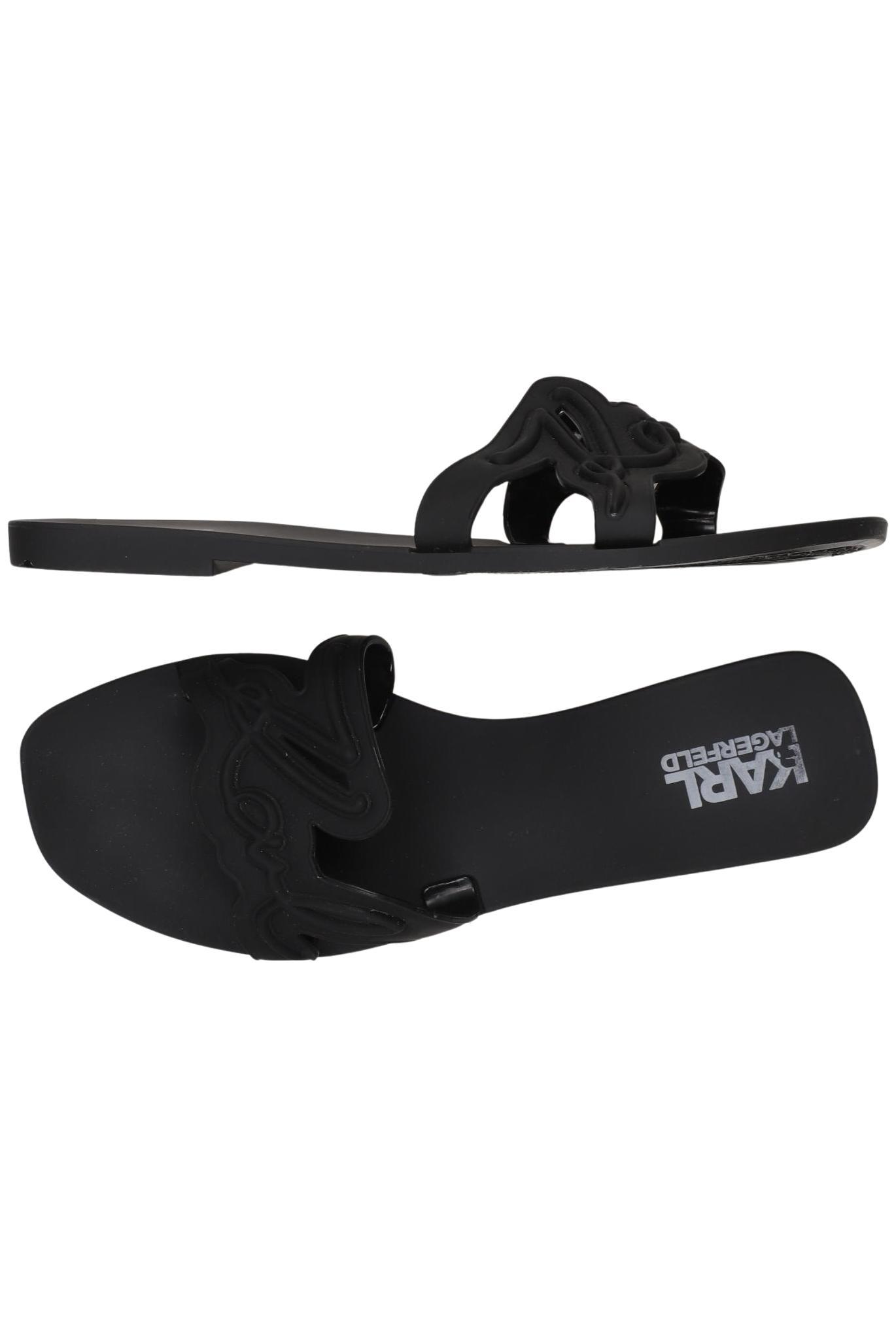 

Karl by Karl Lagerfeld Damen Sandale, schwarz, Gr. 38