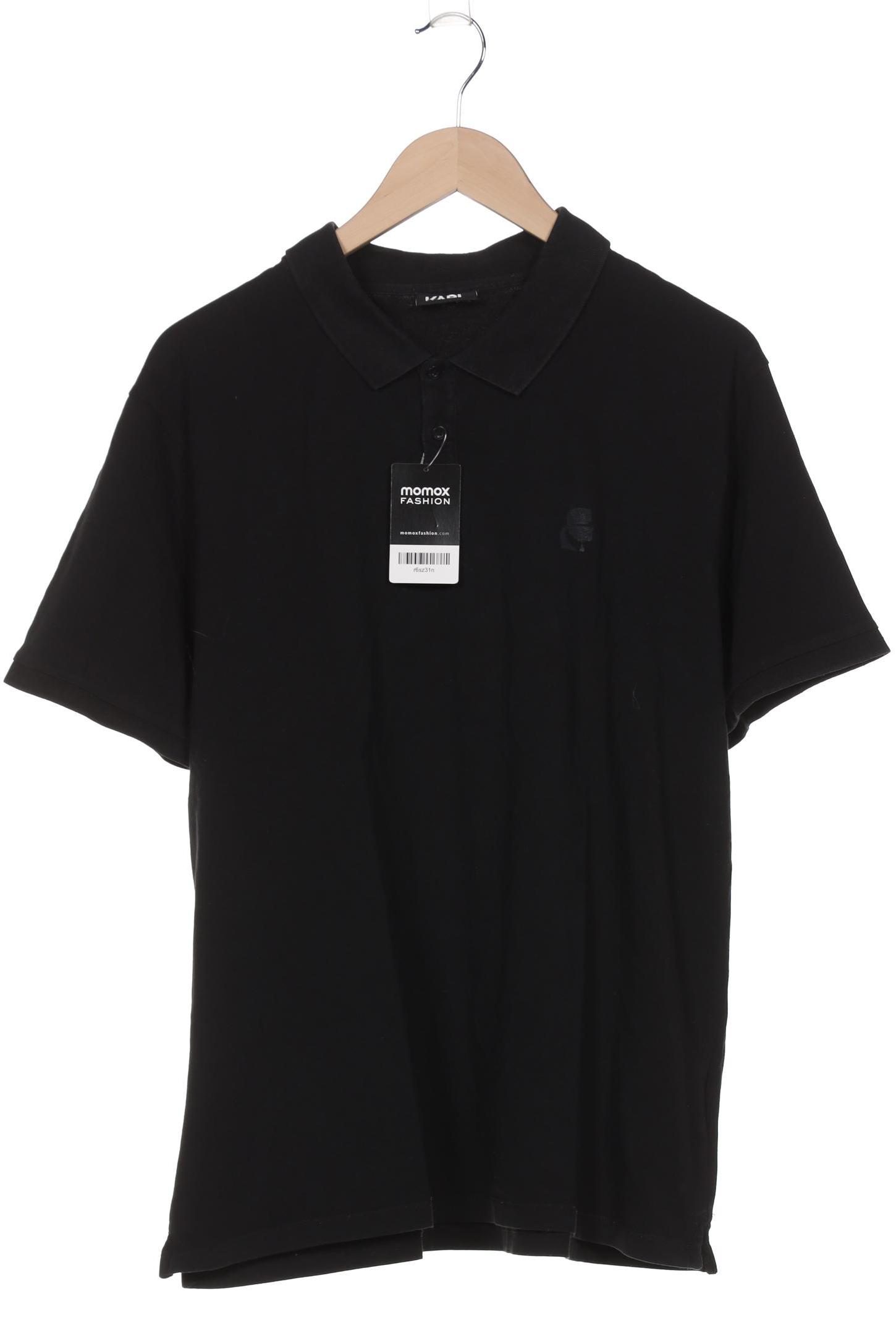 

Karl by Karl Lagerfeld Herren Poloshirt, schwarz, Gr. 56