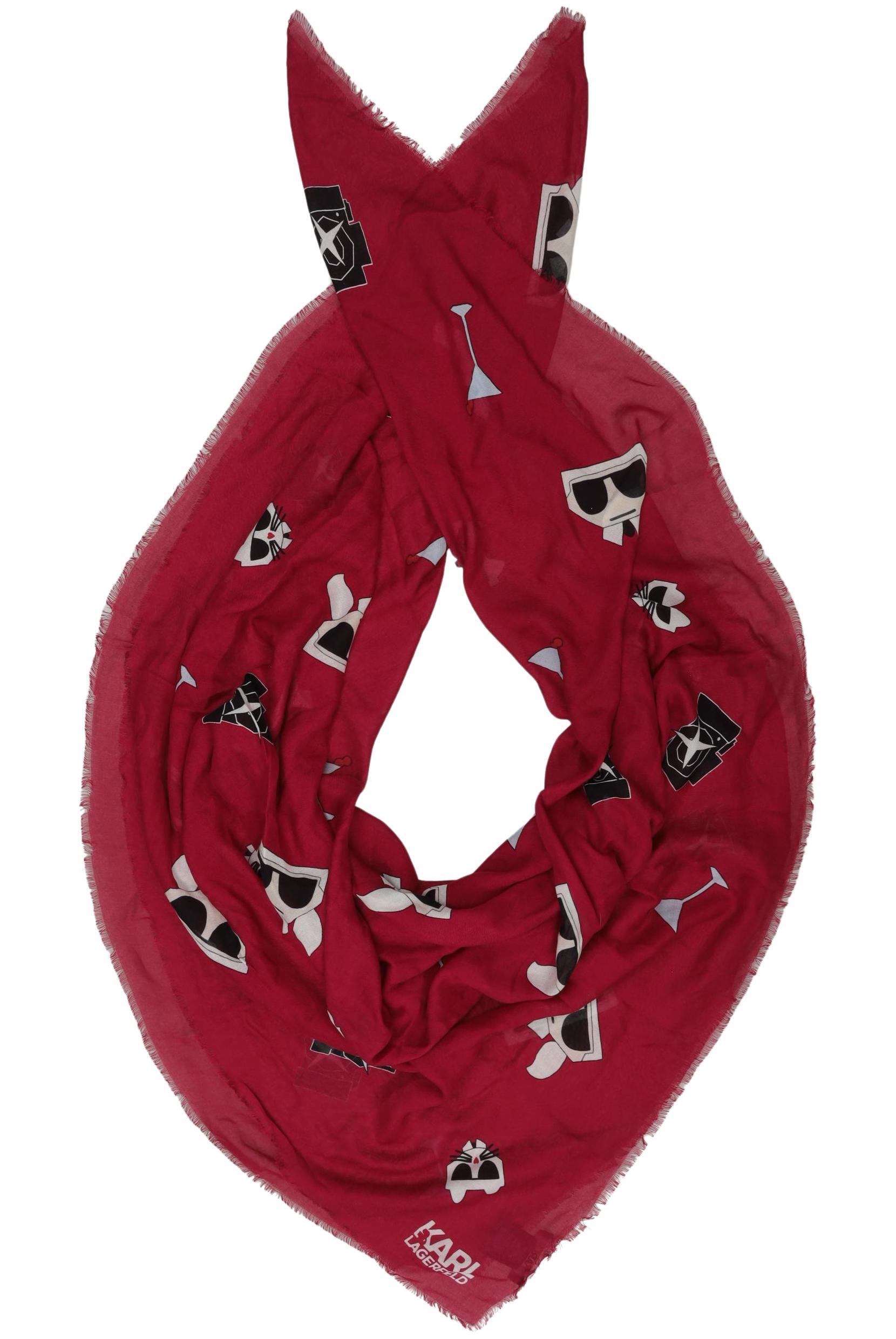 

Karl by Karl Lagerfeld Damen Schal, rot, Gr.