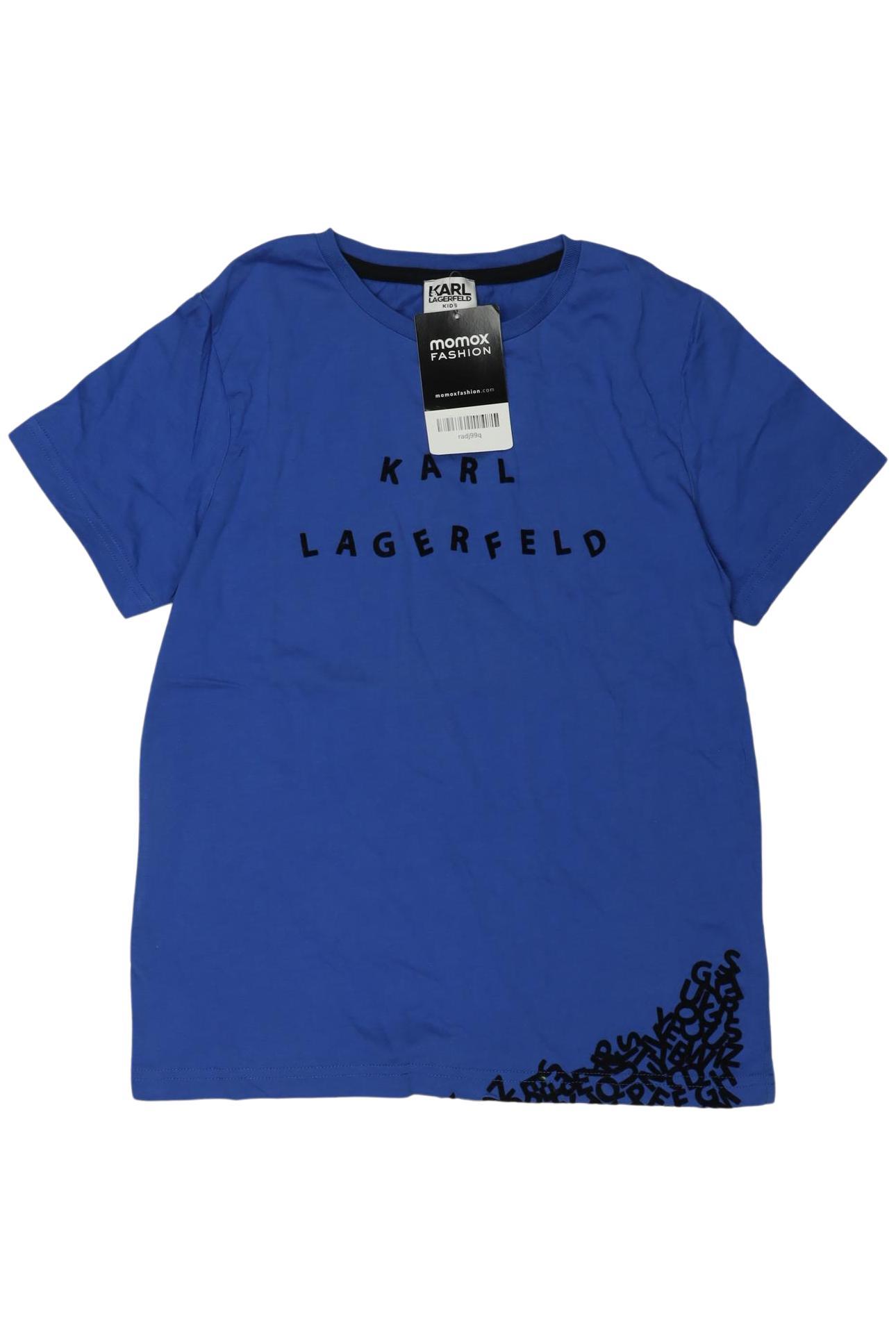 

Karl by Karl Lagerfeld Jungen T-Shirt, blau, Gr. 134