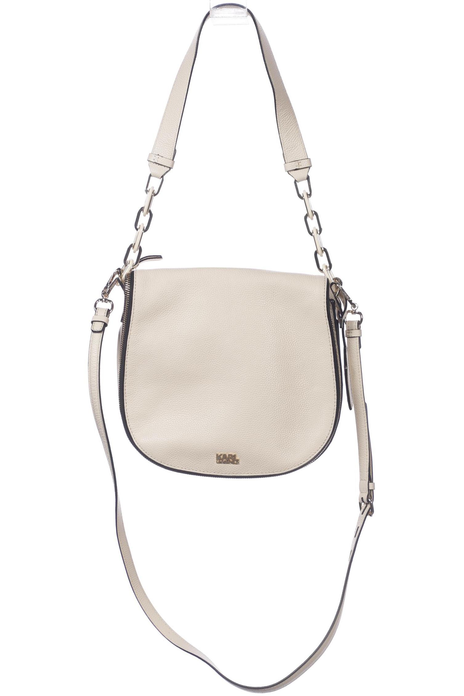 

Karl by Karl Lagerfeld Damen Handtasche, cremeweiß