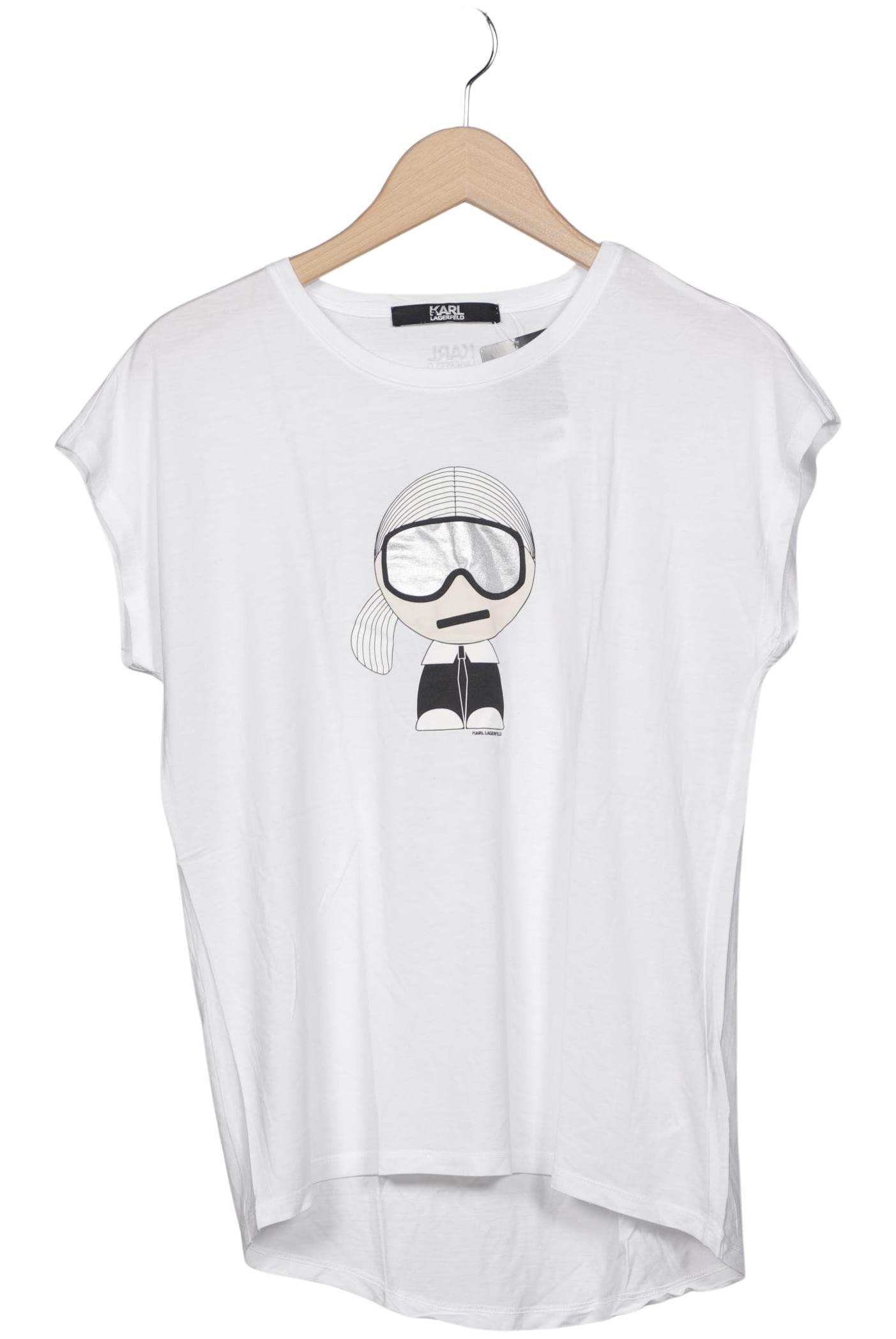 

Karl by Karl Lagerfeld Damen T-Shirt, weiß, Gr. 38