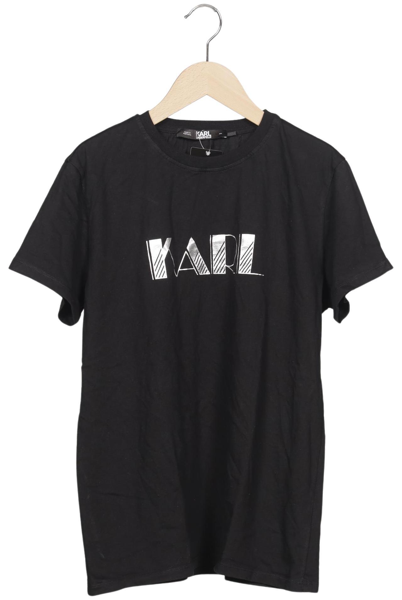 

Karl by Karl Lagerfeld Damen T-Shirt, schwarz, Gr. 46