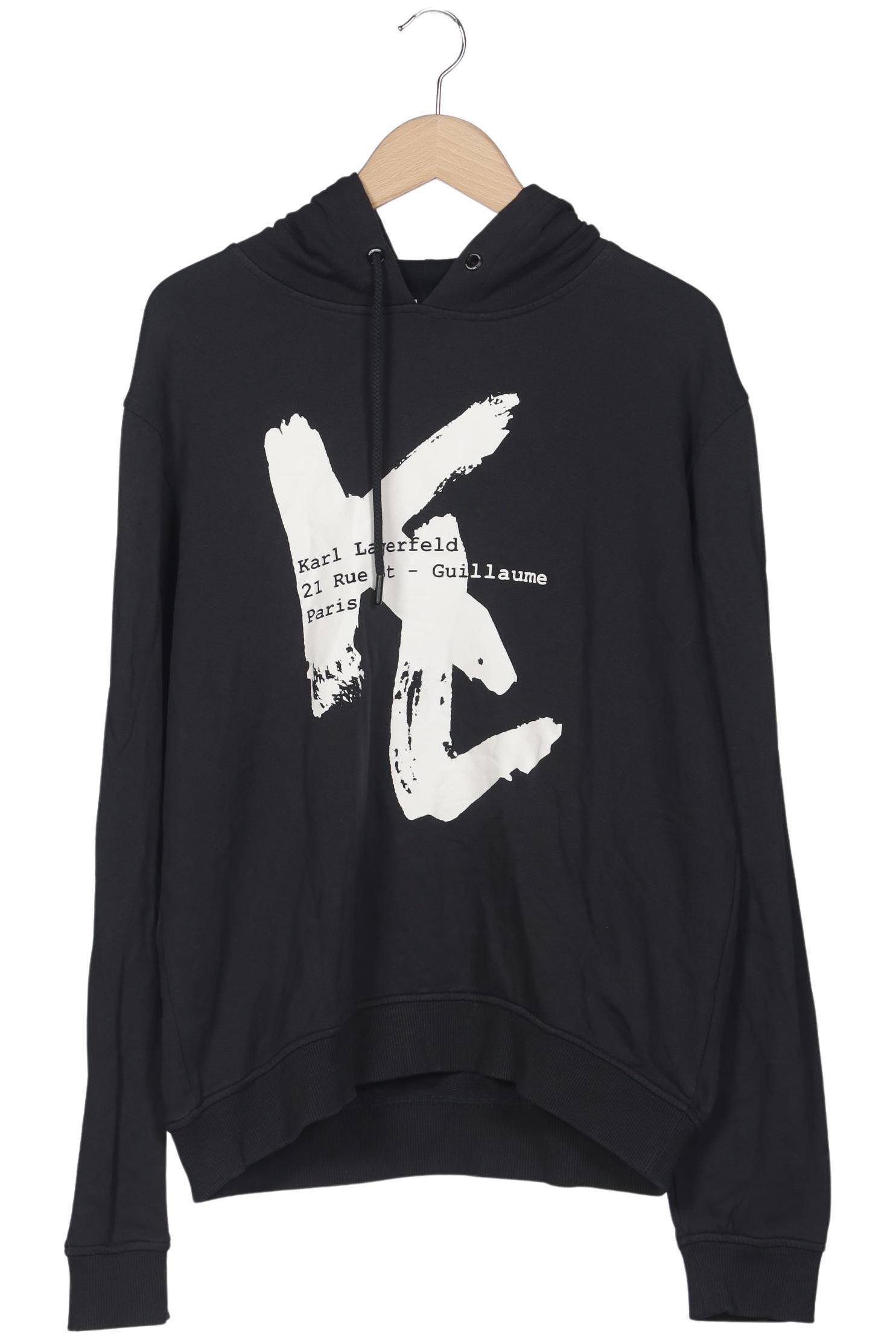 Thumbnail - Karl by Karl Lagerfeld Herren Kapuzenpullover, schwarz, Gr. 52