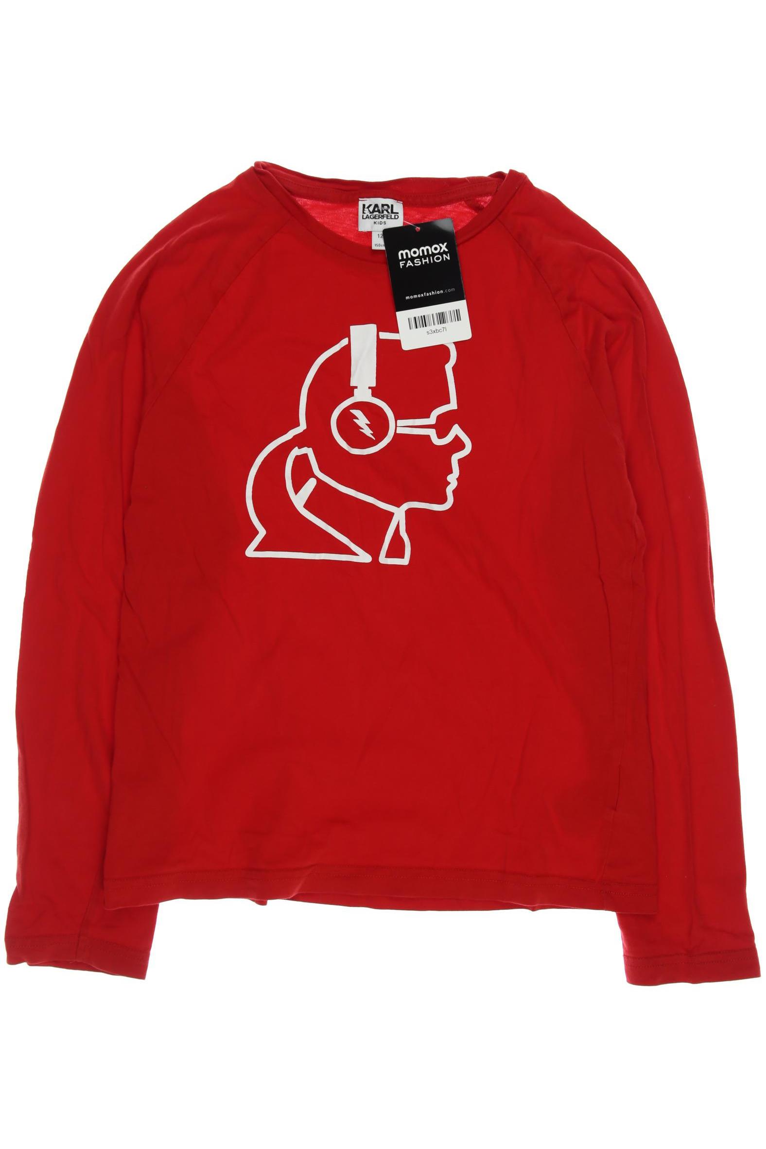 

Karl by Karl Lagerfeld Damen Langarmshirt, rot, Gr. 12