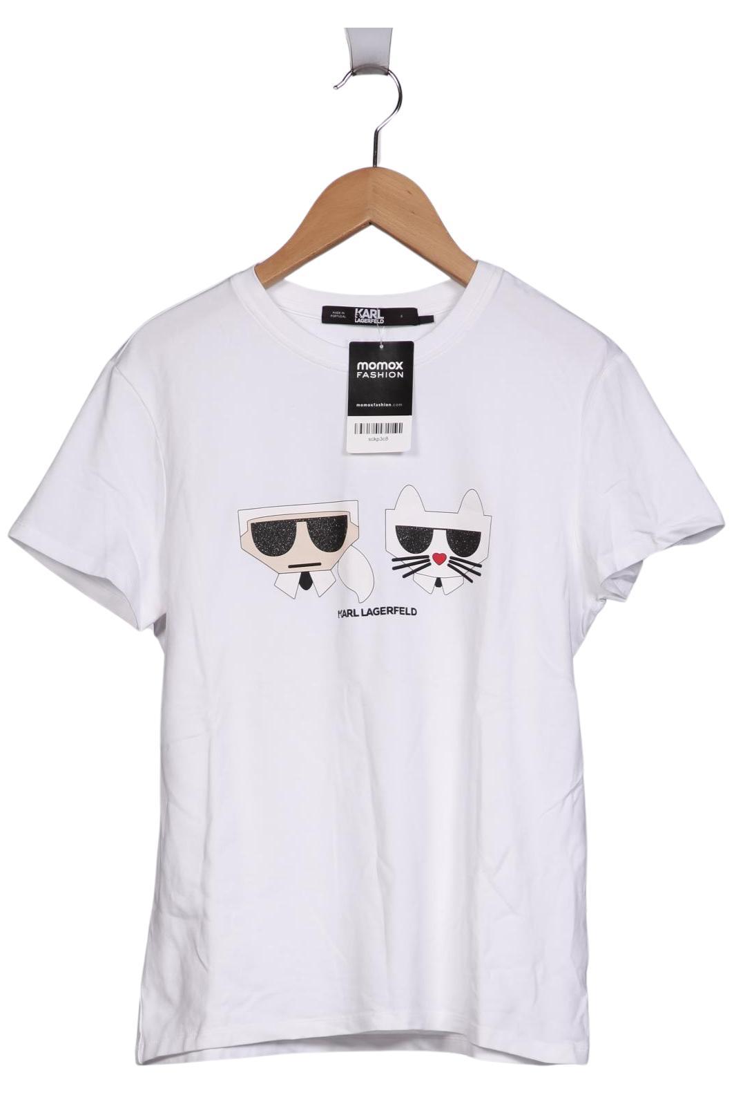

Karl by Karl Lagerfeld Damen T-Shirt, weiß, Gr. 36