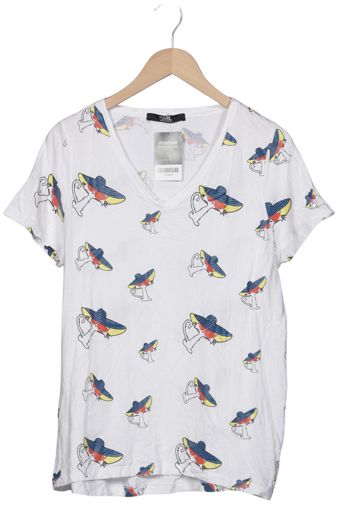 

Karl by Karl Lagerfeld Damen T-Shirt, weiß, Gr. 42