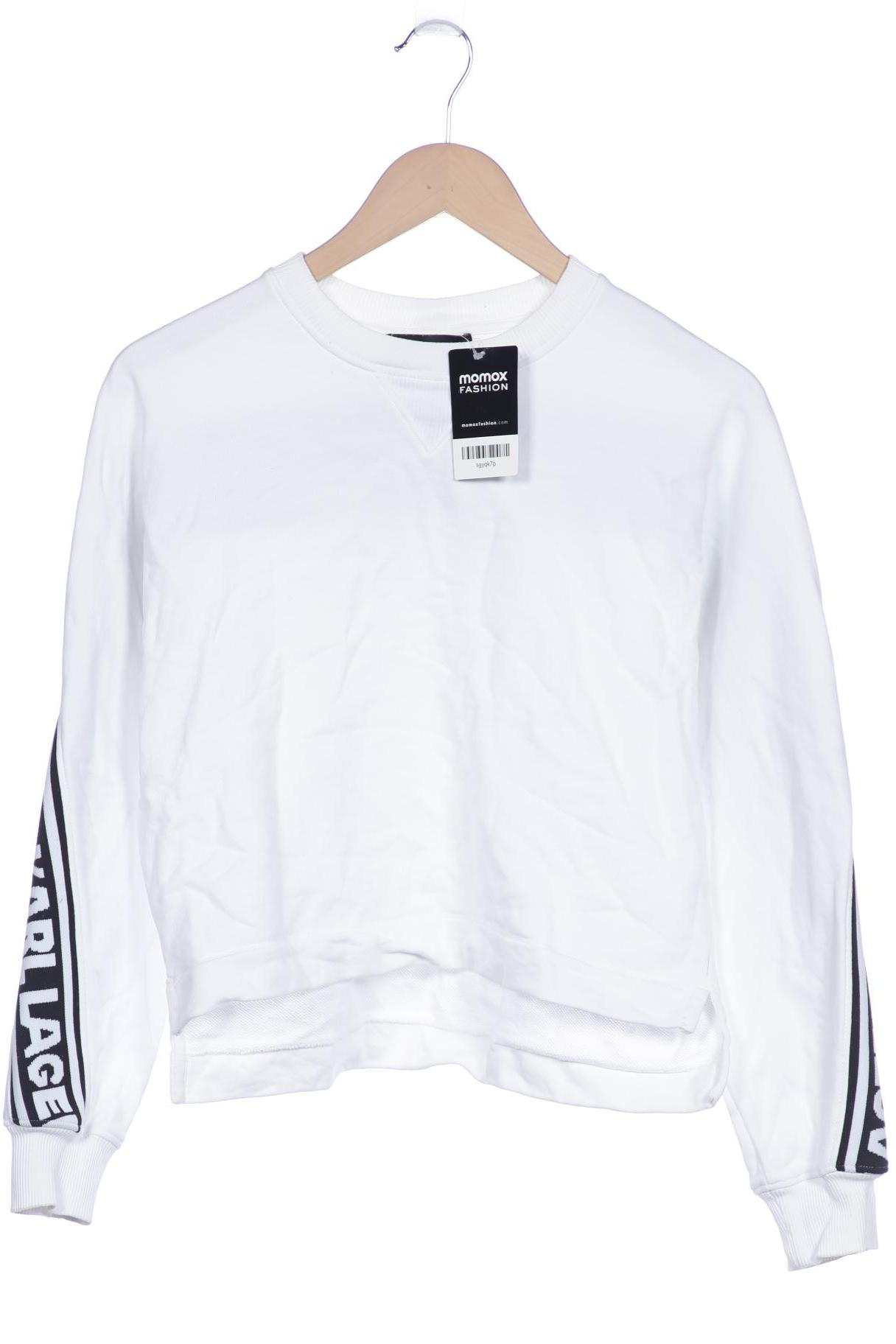 

Karl by Karl Lagerfeld Damen Sweatshirt, weiß, Gr. 34