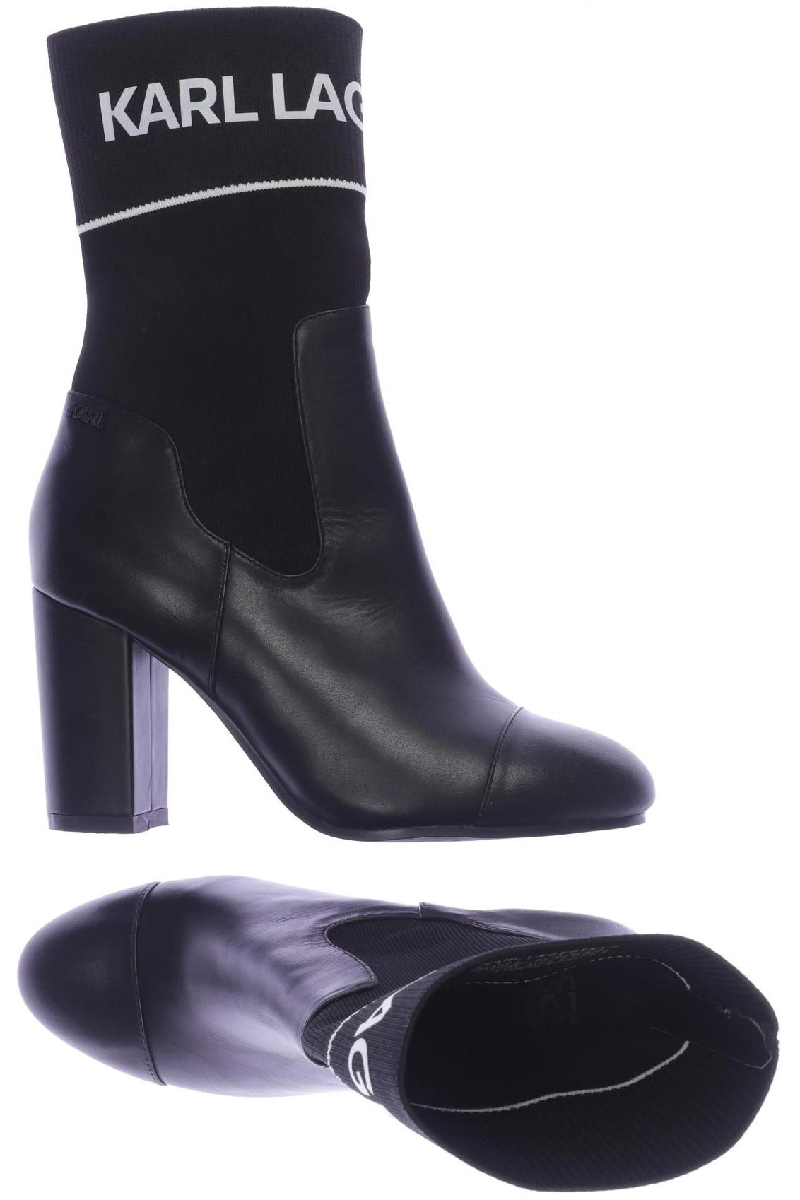 

Karl by Karl Lagerfeld Damen Stiefelette, schwarz