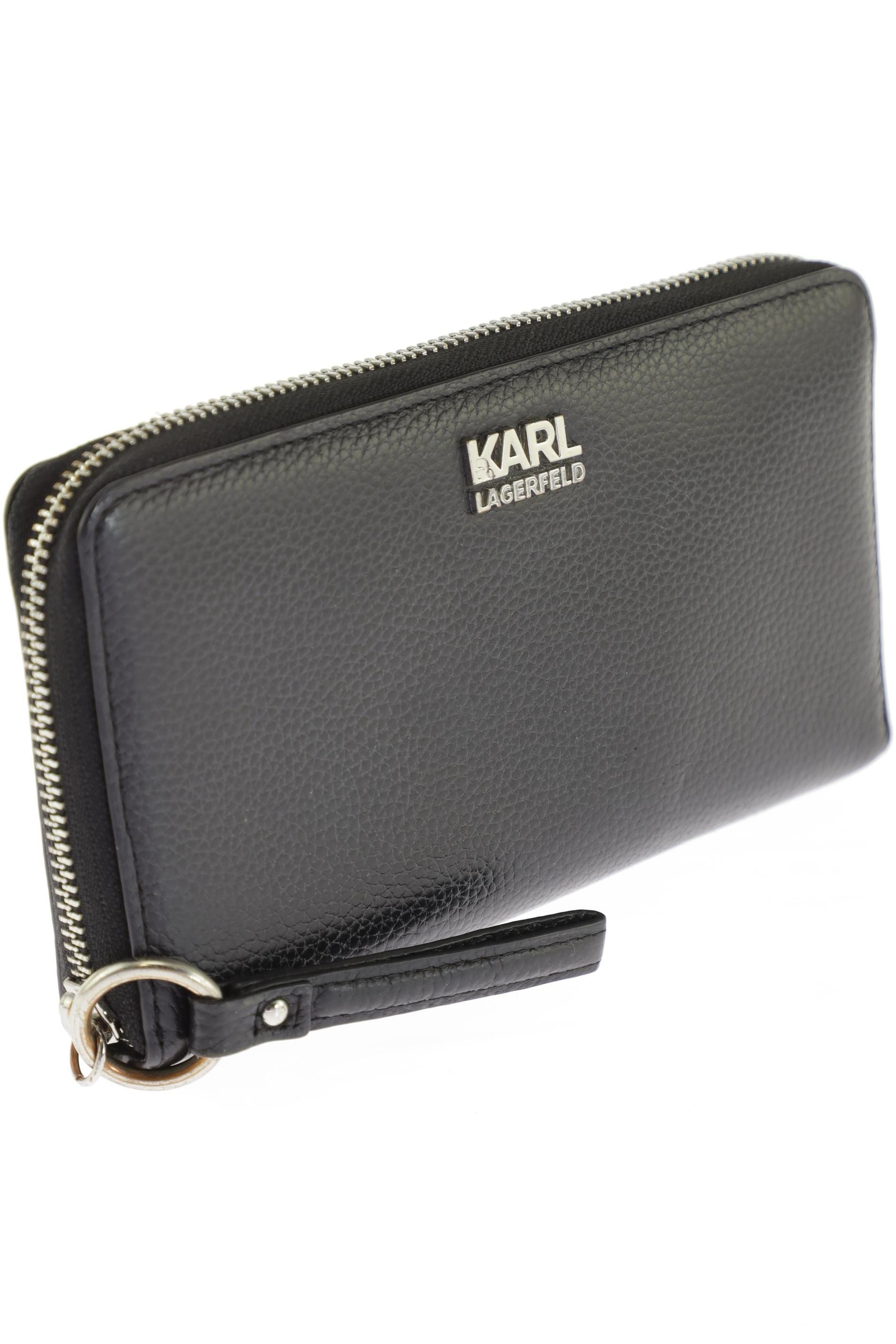 

Karl by Karl Lagerfeld Damen Portemonnaie, schwarz, Gr.