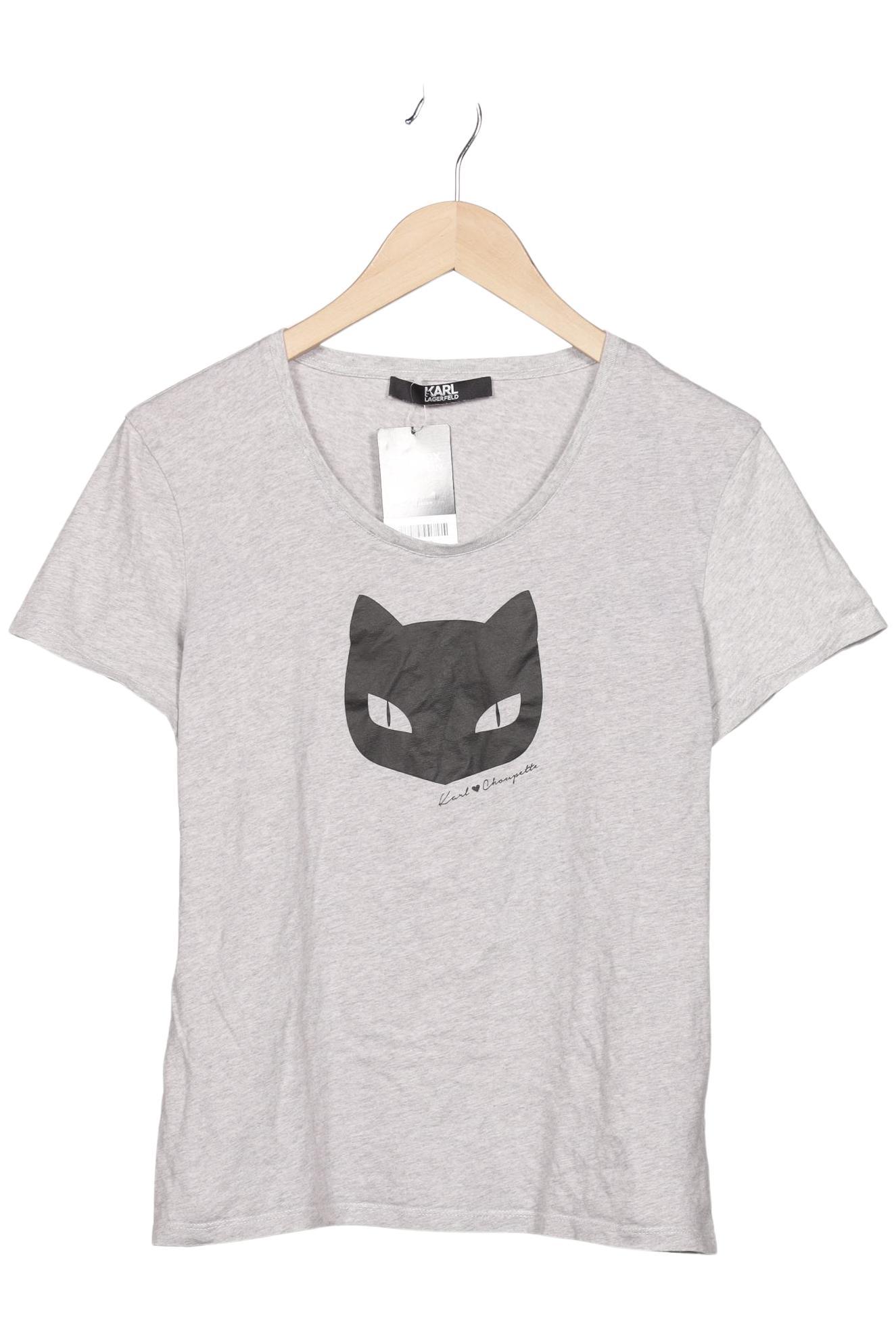 

Karl by Karl Lagerfeld Damen T-Shirt, grau, Gr. 42